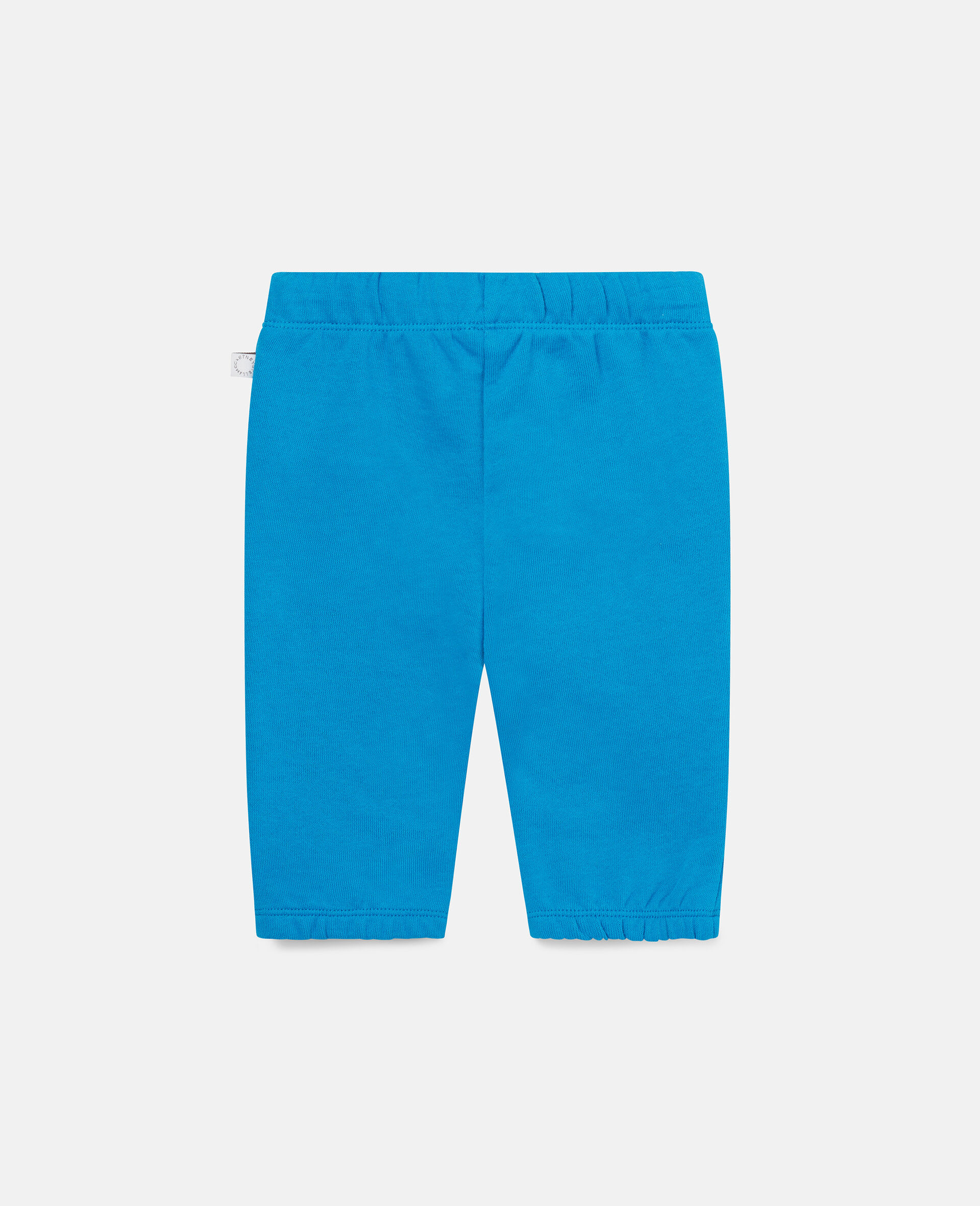 Fleece Snail Print Joggers-Blue-large image number 2