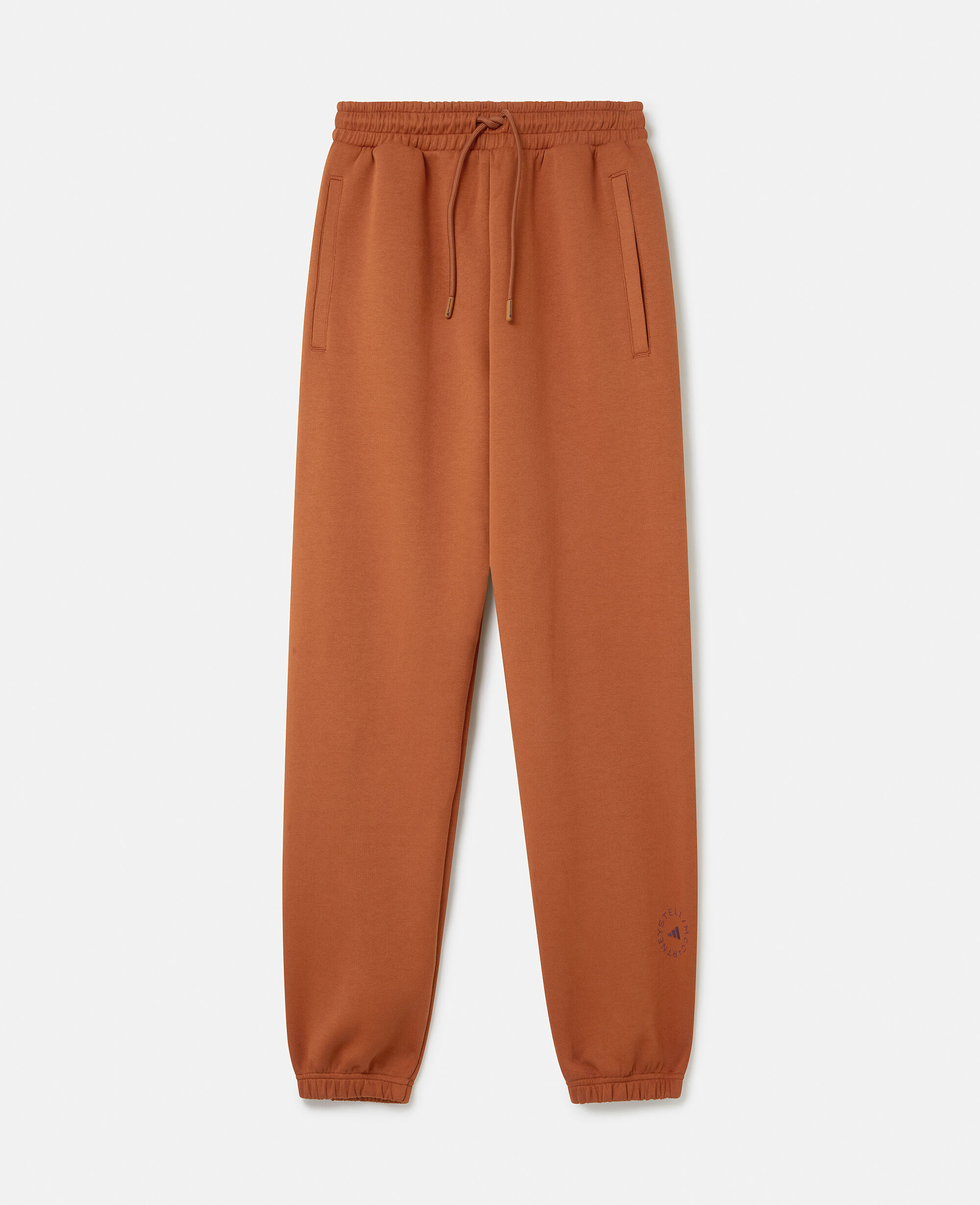 Women ダークキャラメル ロゴ入りスウェットパンツ | Stella McCartney JP