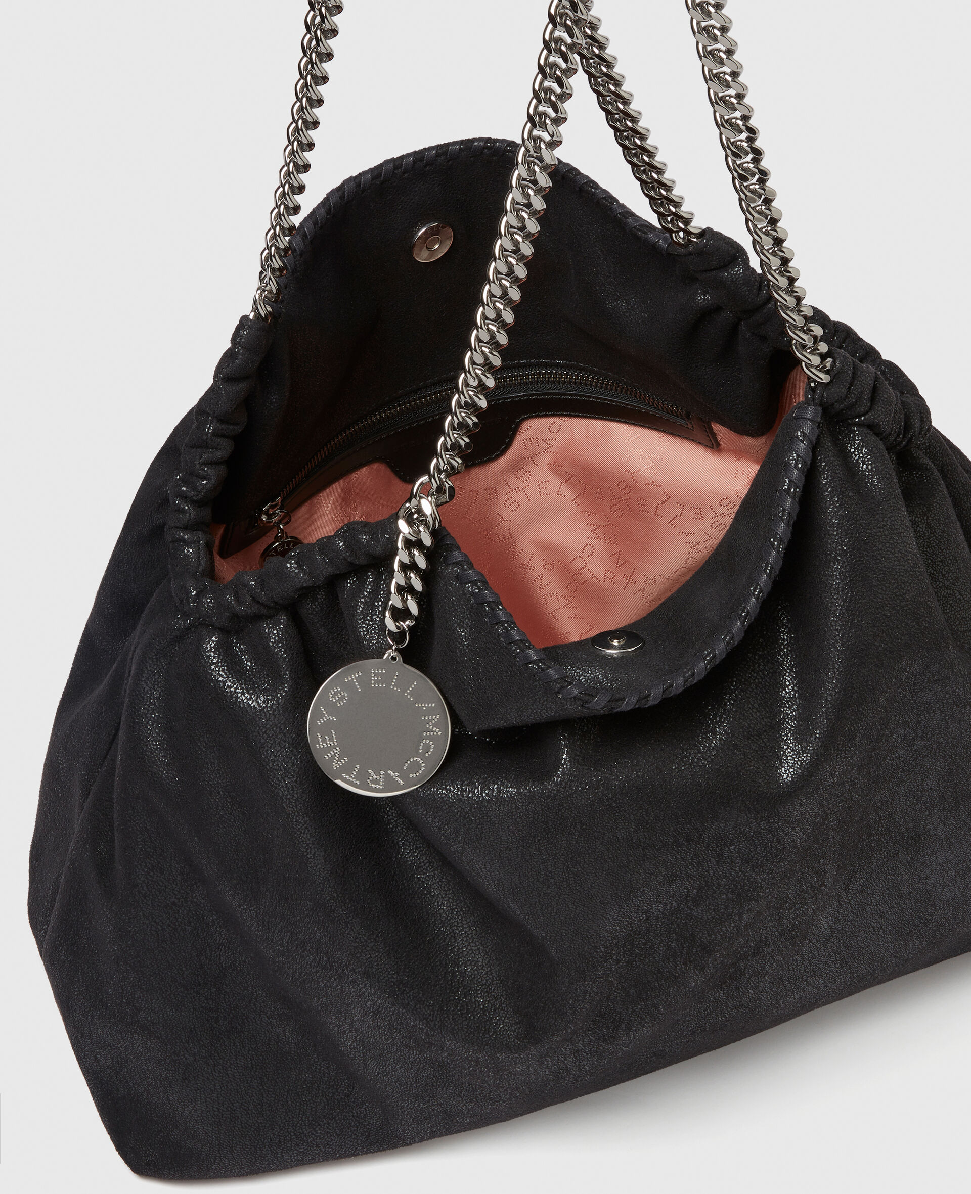 Falabella Drawstring Tote Bag-Black-large image number 4