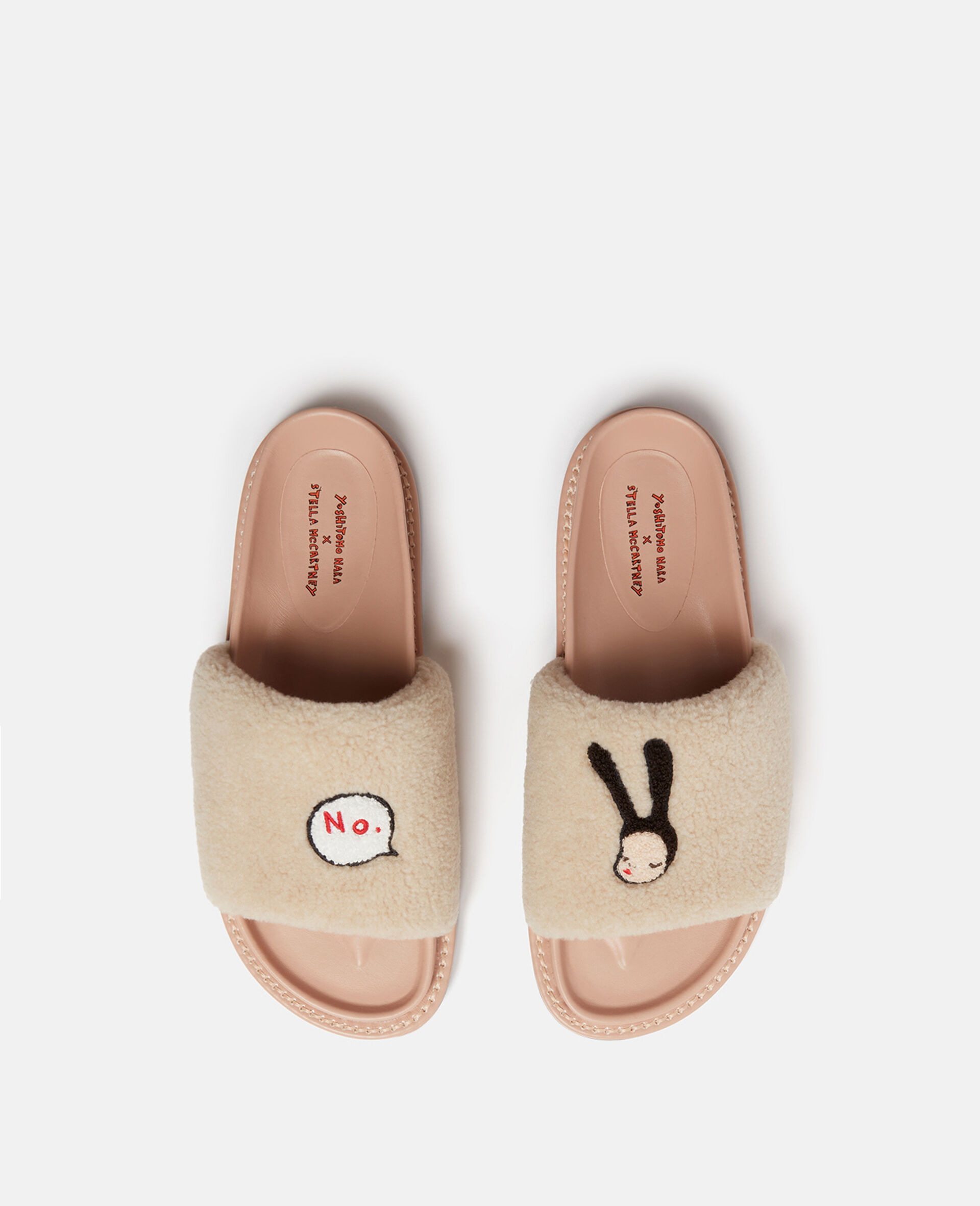 Signature Little Black Bunny Slides – Mens'-Grey-large image number 3