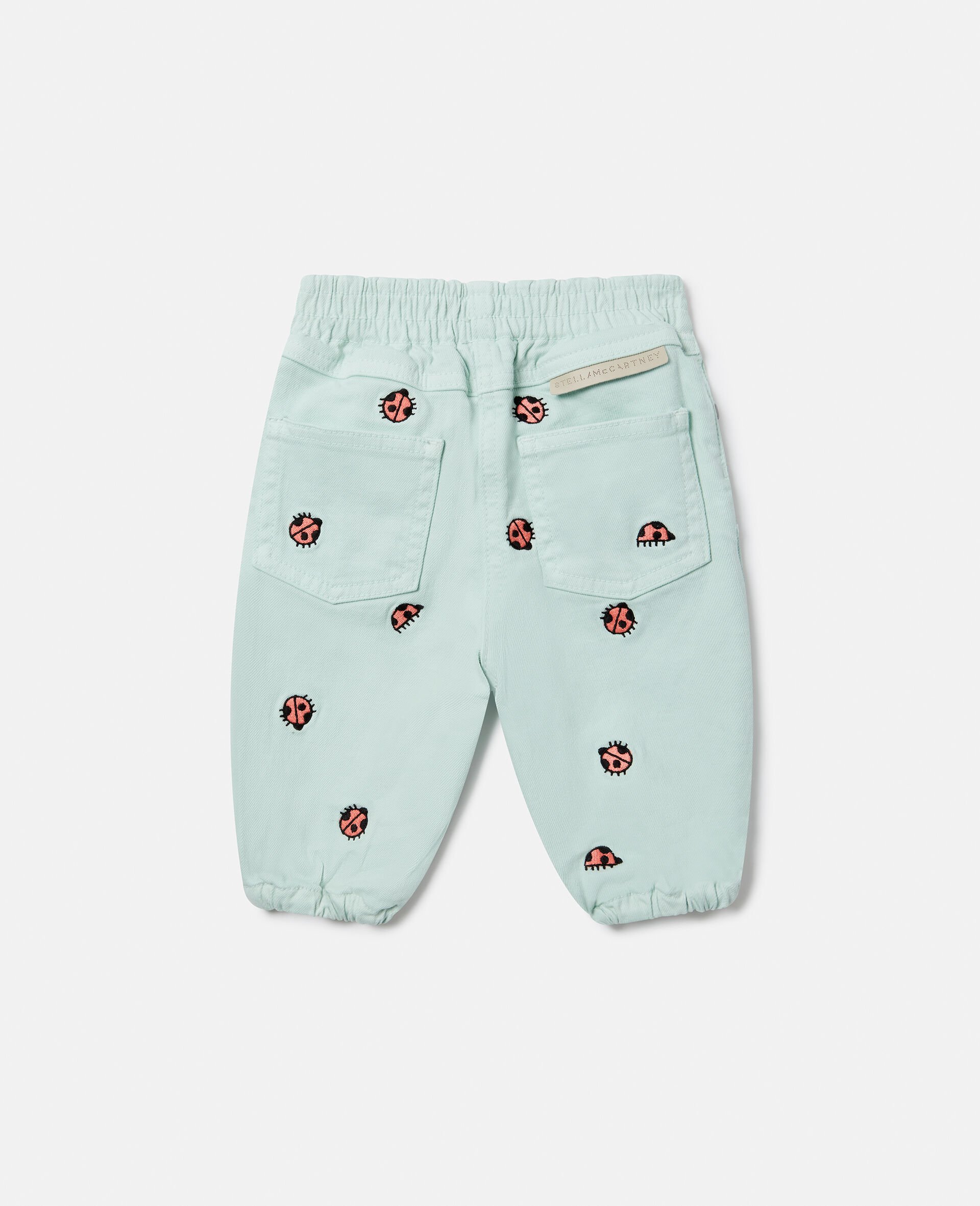 Ladybird Elasticated Denim Jeans-Green-large Ladybird Elasticated Denim Jeans-Green-large image number 2
