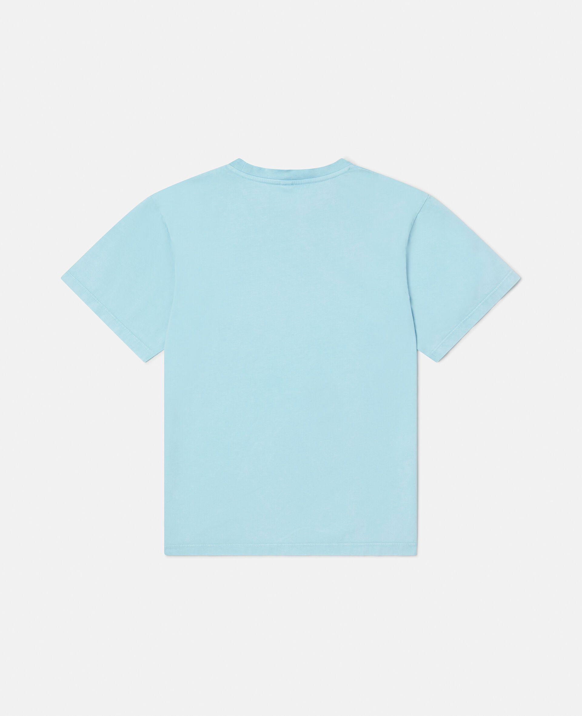 Stella Logo Active Oversized T-Shirt-Blue-large image number 2