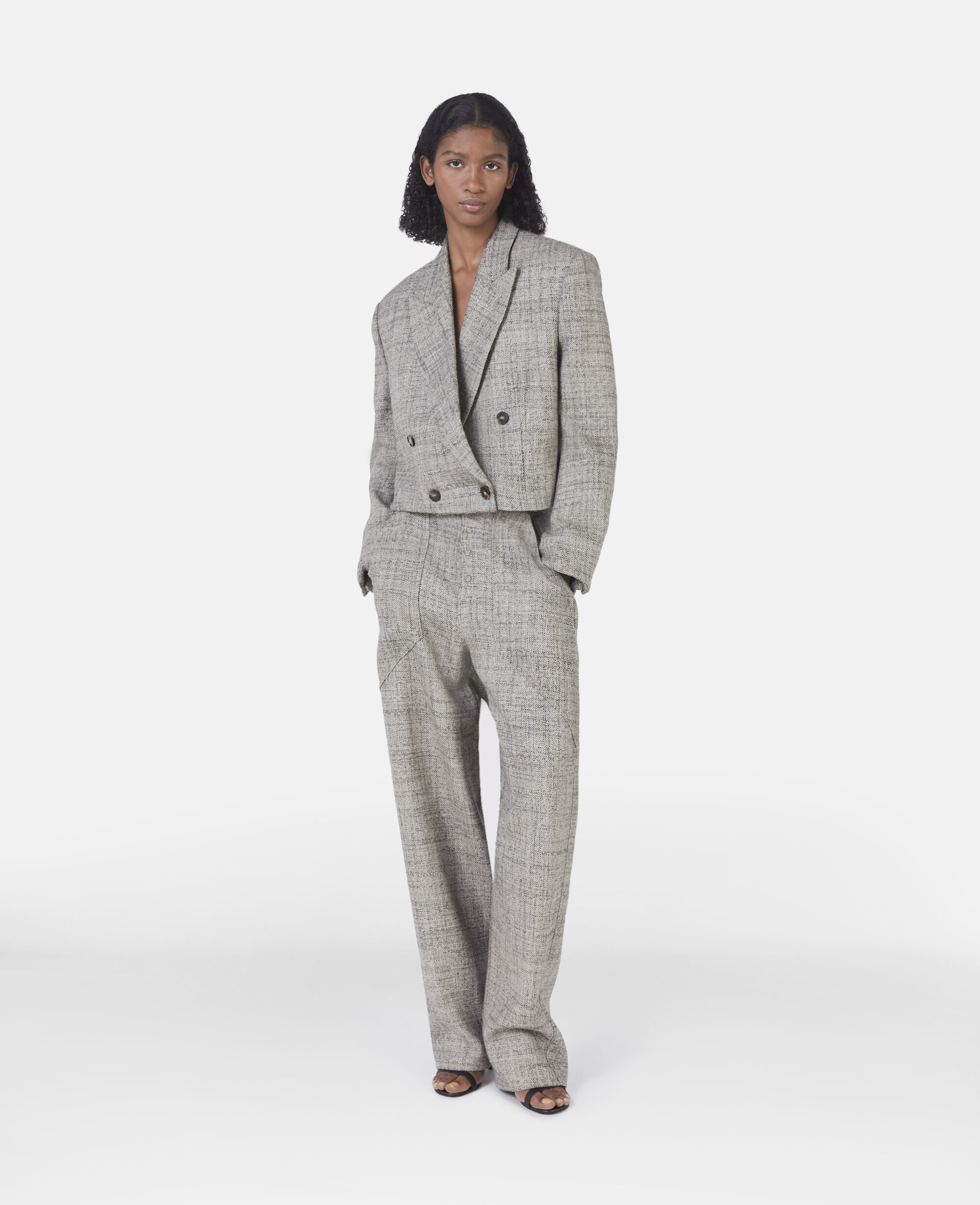 Pantalon tailleur ample best sale