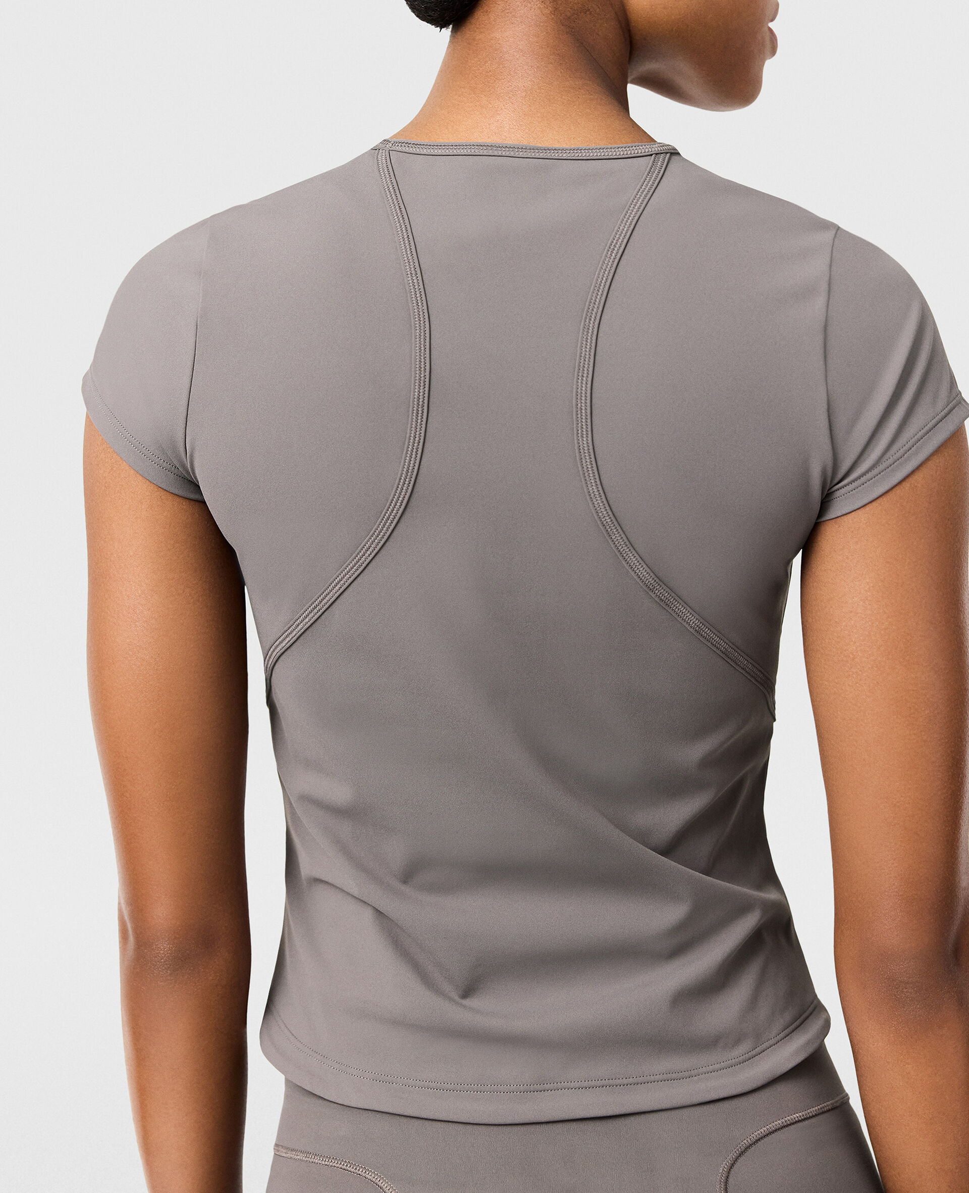 T-Shirt Training TruePurpose -Marrone-large image number 4