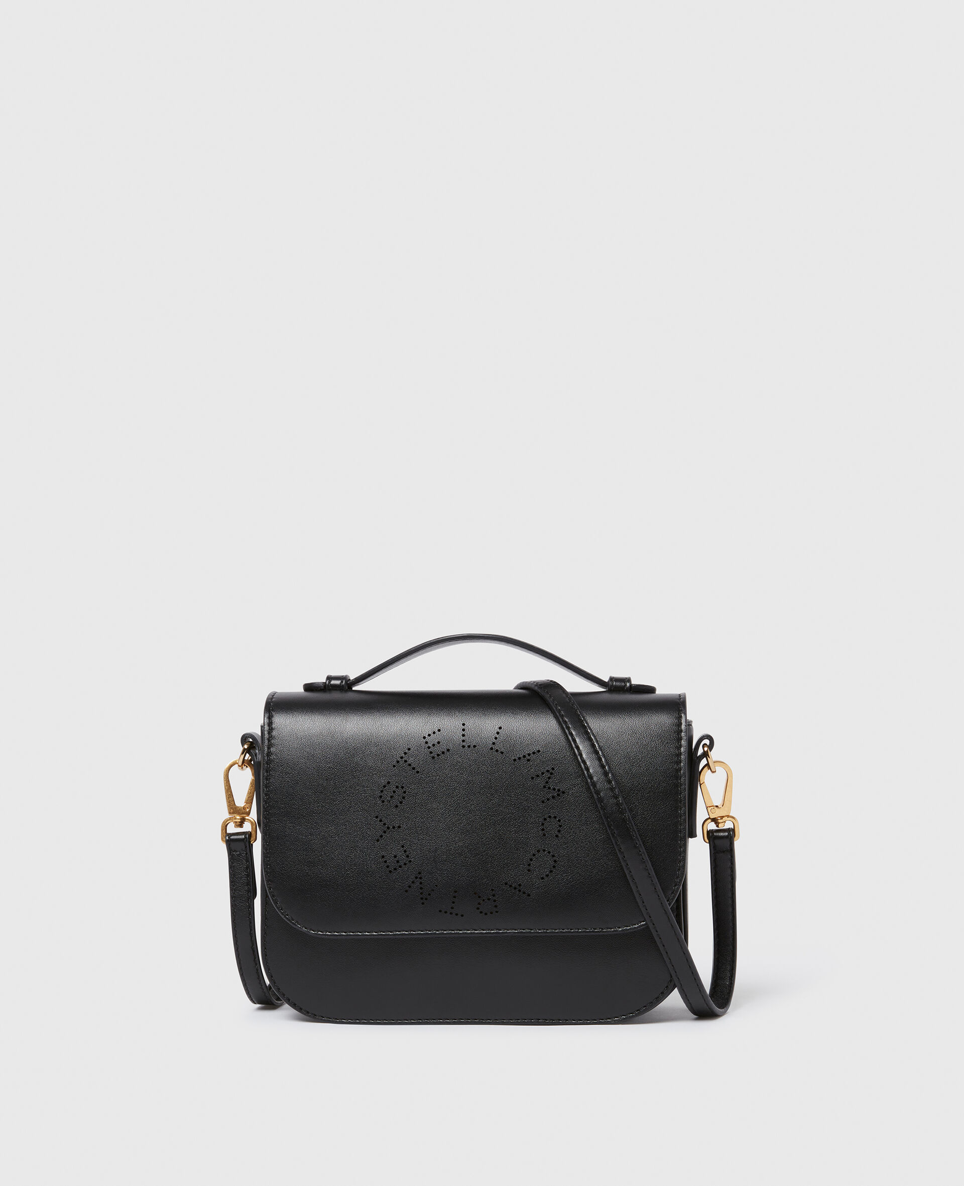 Logo Messenger Crossbody Bag-Black-large image number 0