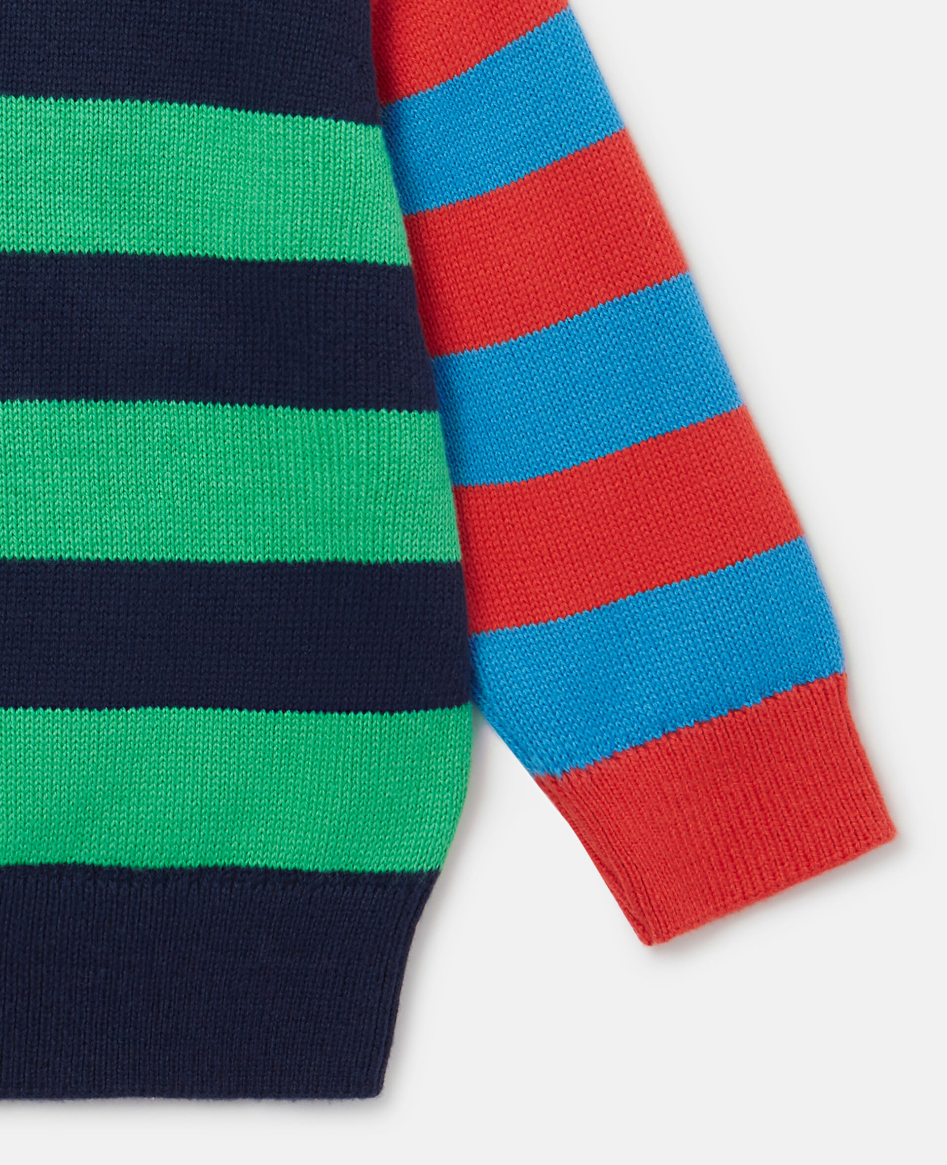 Striped Penguin Jumper-Multicolour-large image number 3