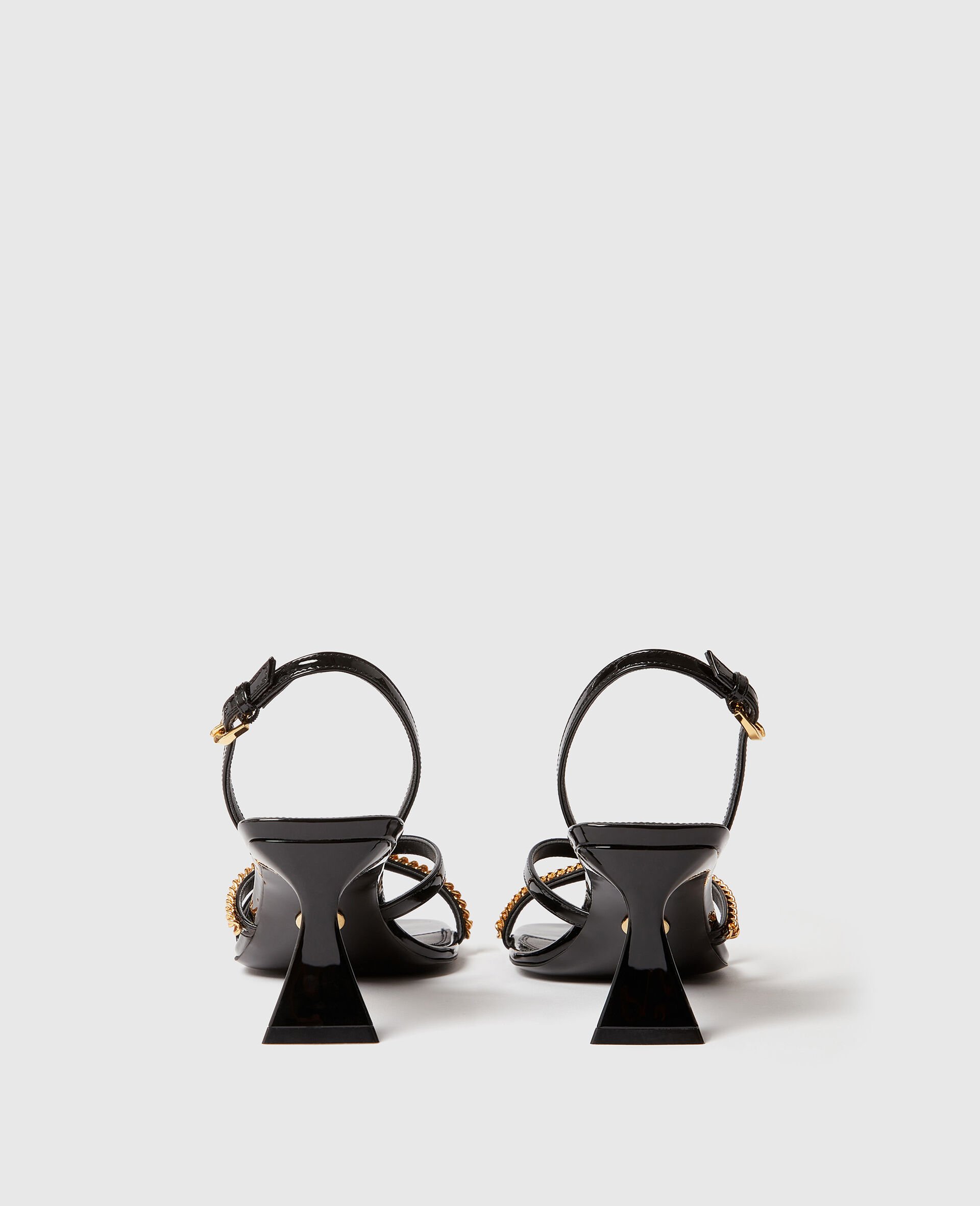 Elsa Patent Kitten Heels-Black-large image number 2