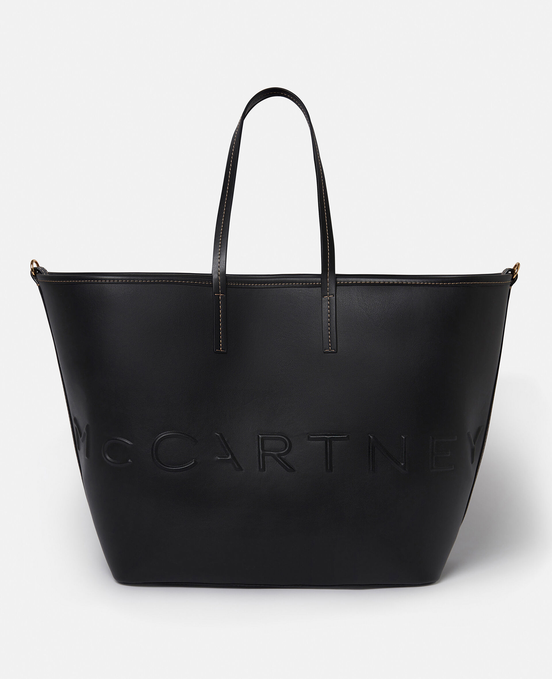 Grand cabas monochrome Logo-Noir-large image number 4