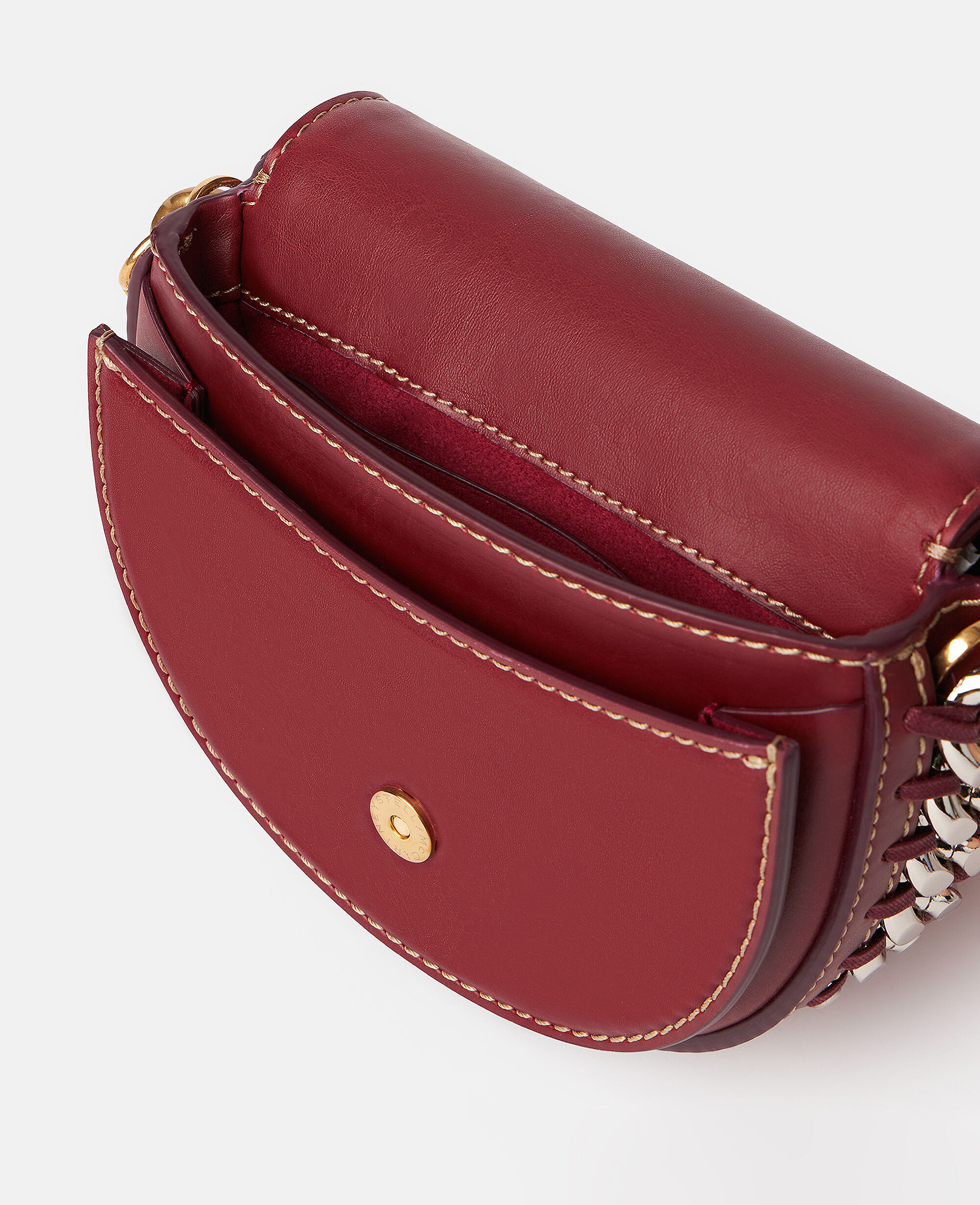 Stella McCartney■Frayme Ryder ショルダーバッグ Women Cherry Frayme Ryder Medium Flap Shoulder Bag | Stella