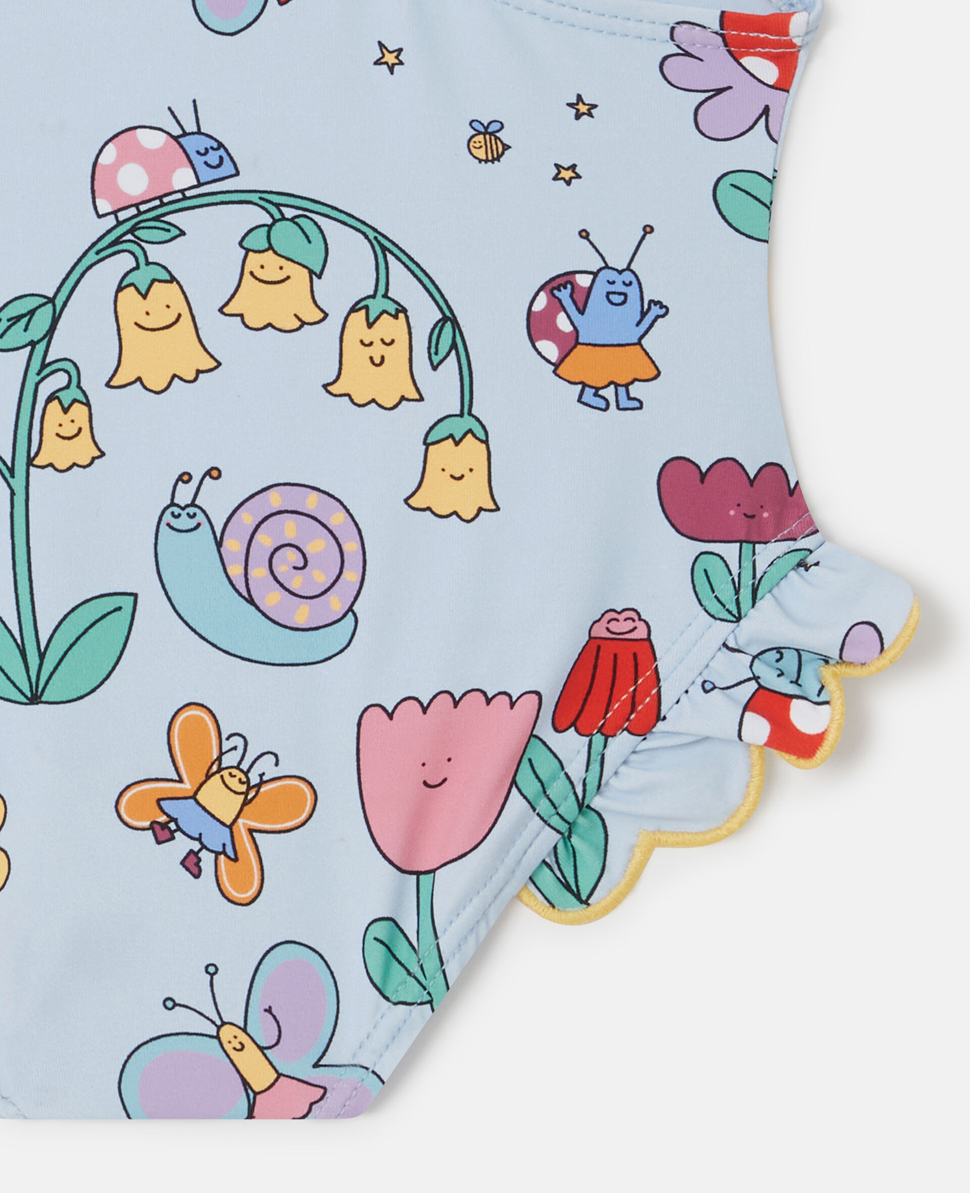 Floral Print Swimsuit-Multicolour-large image number 3