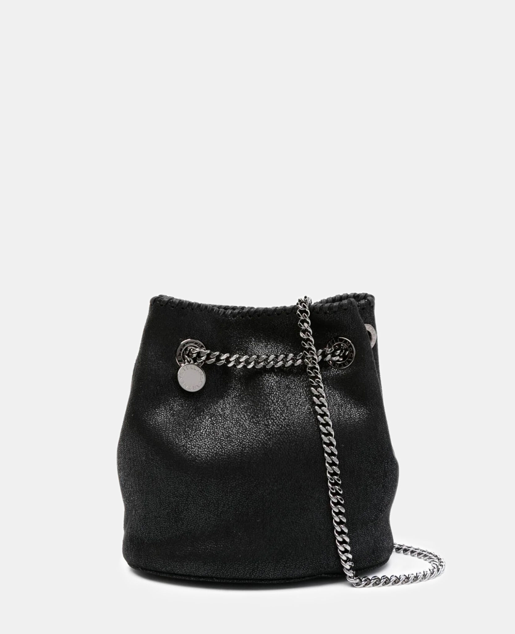 Stella mccartney on sale logo bucket bag