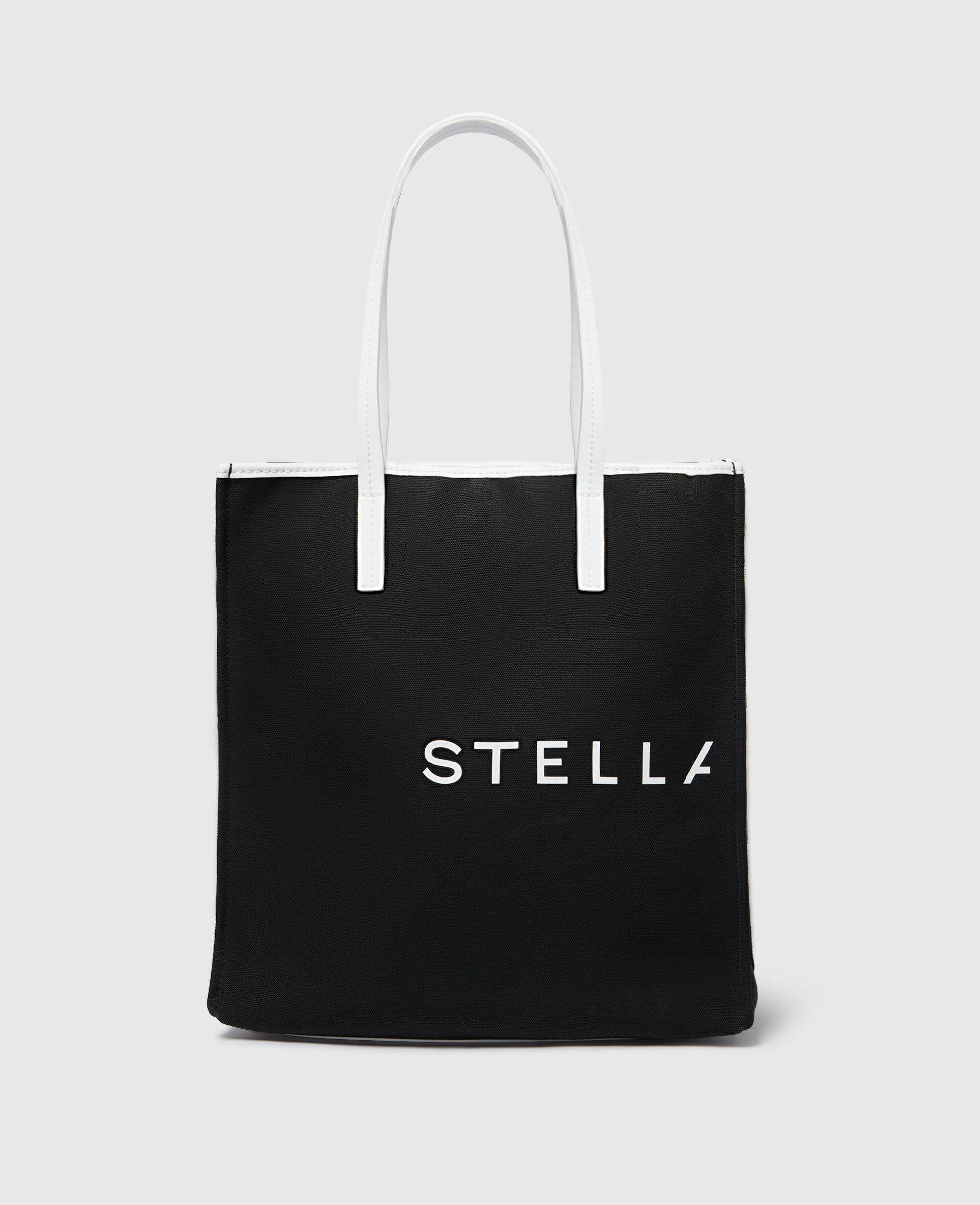 Grand cabas SMC en Bananatex noir et blanc pour Women Stella McCartney MC