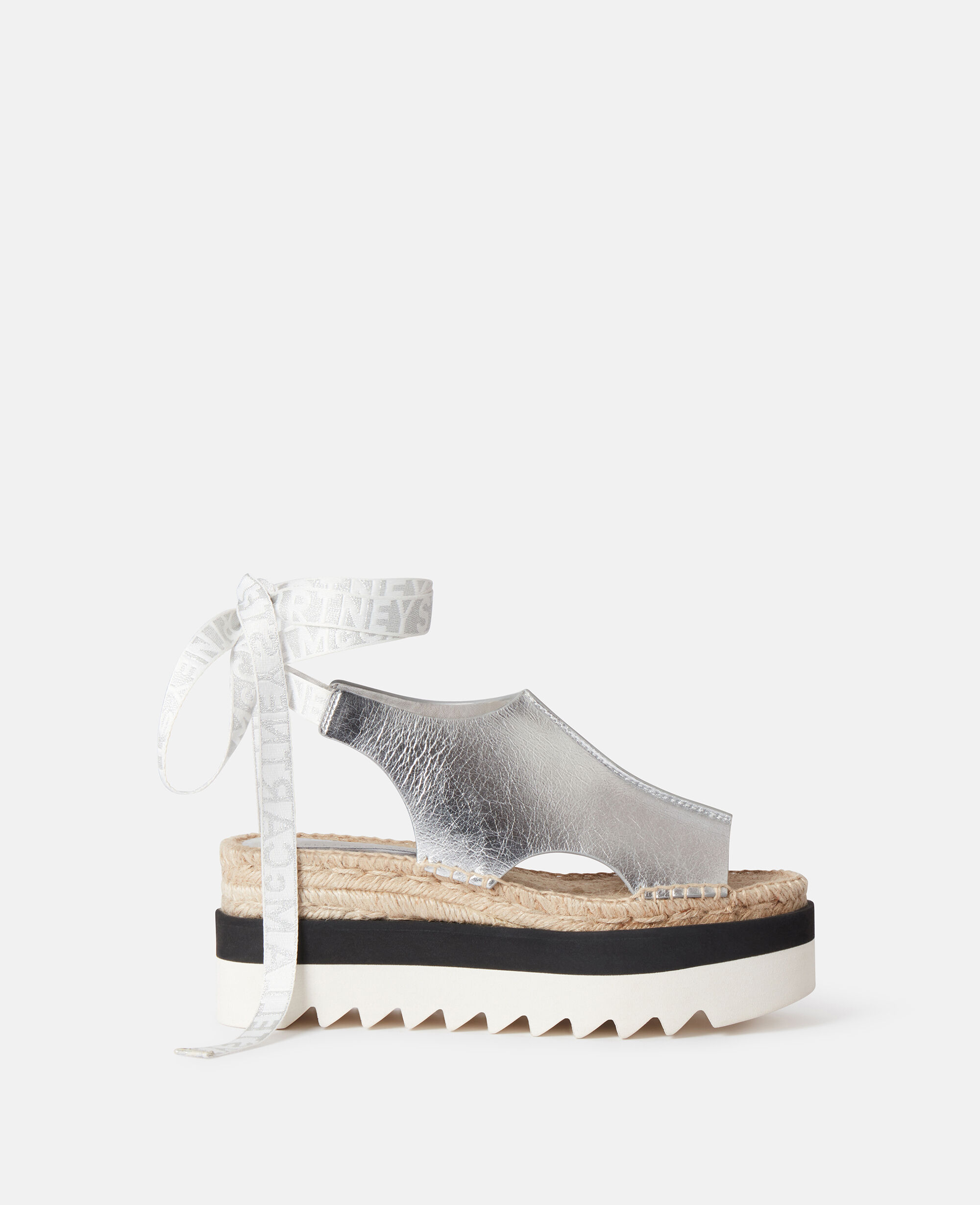 Grey platform espadrilles sale