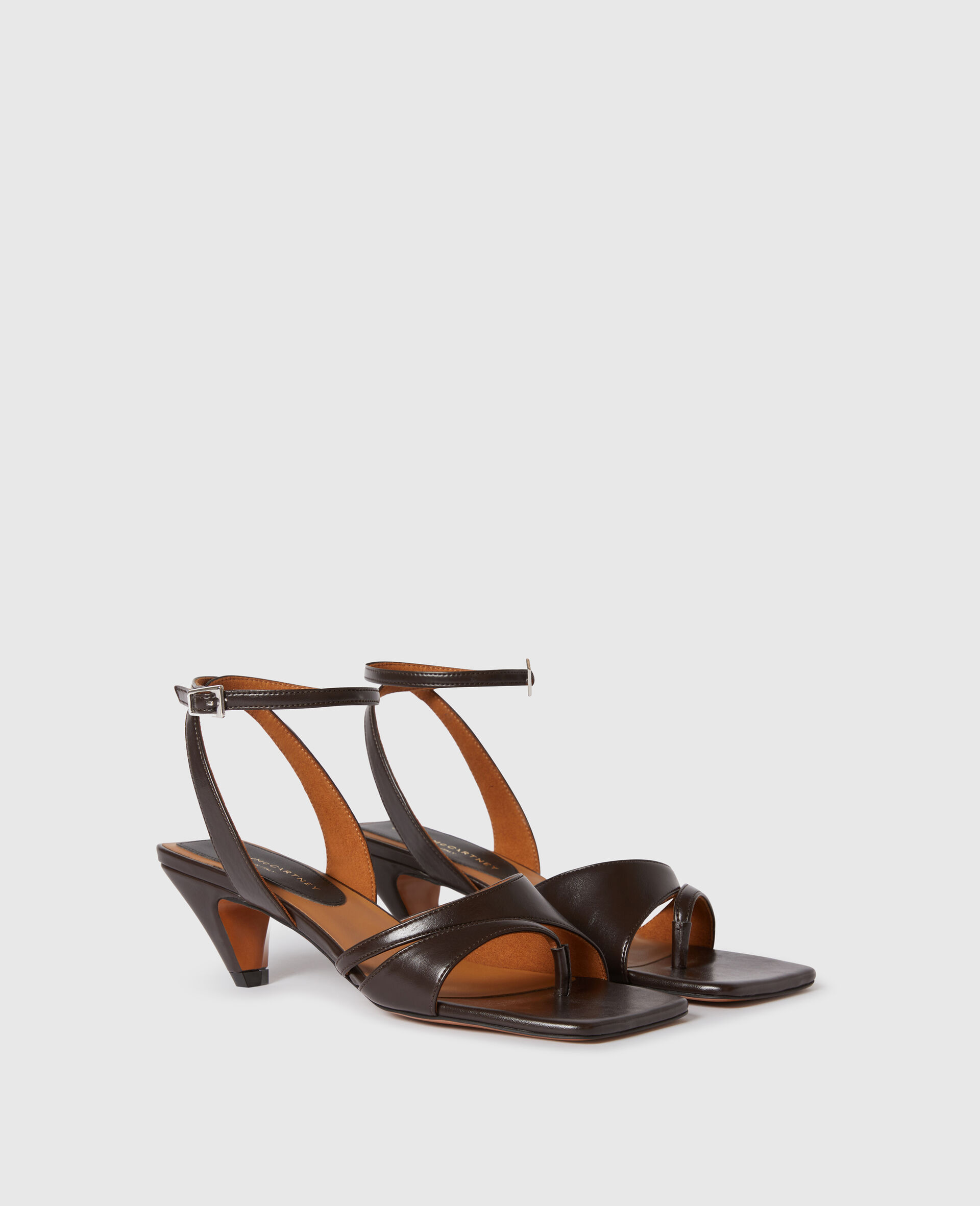 Stella Spur Kitten Heels-Brown-medium Stella Spur Kitten Heels-Brown-medium