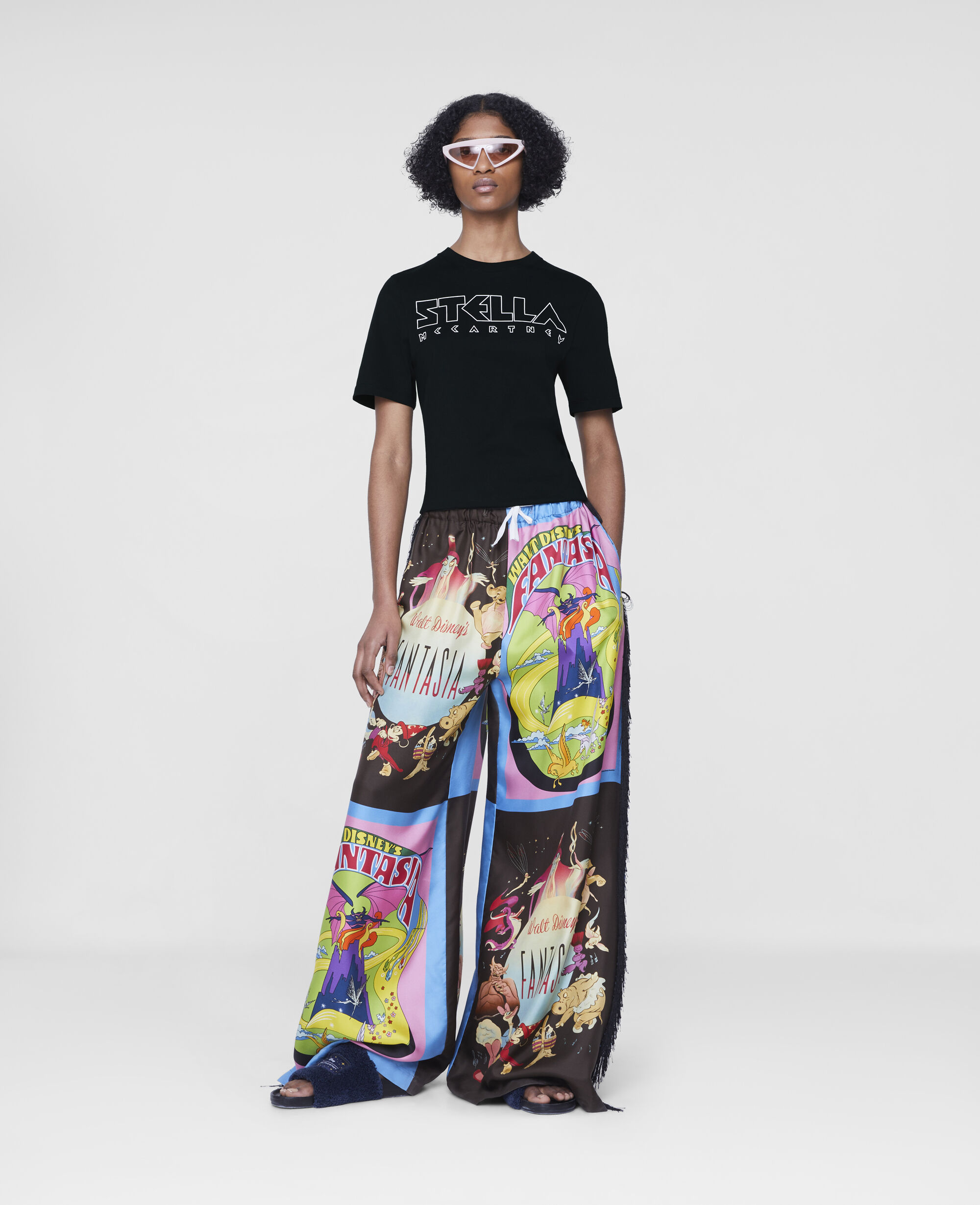 stella mccartney silk trousers