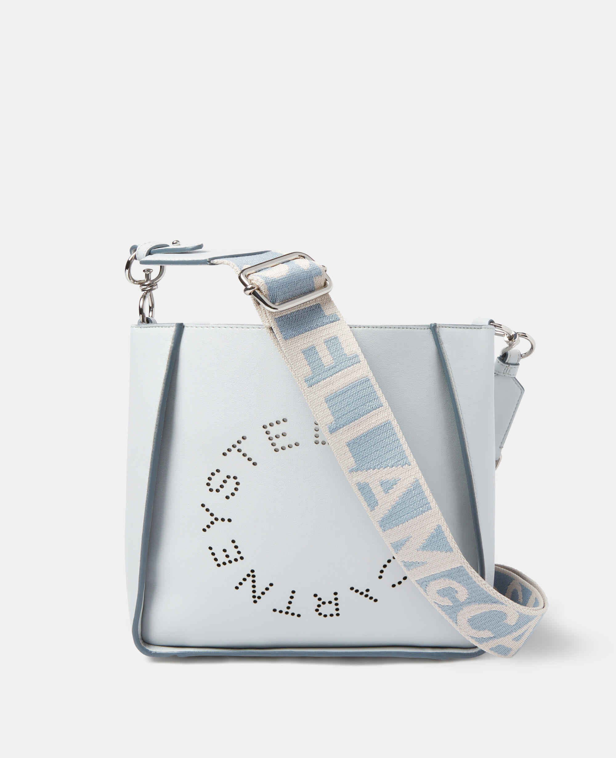 Women Cloud Blue Logo Crossbody Bag Stella McCartney FI