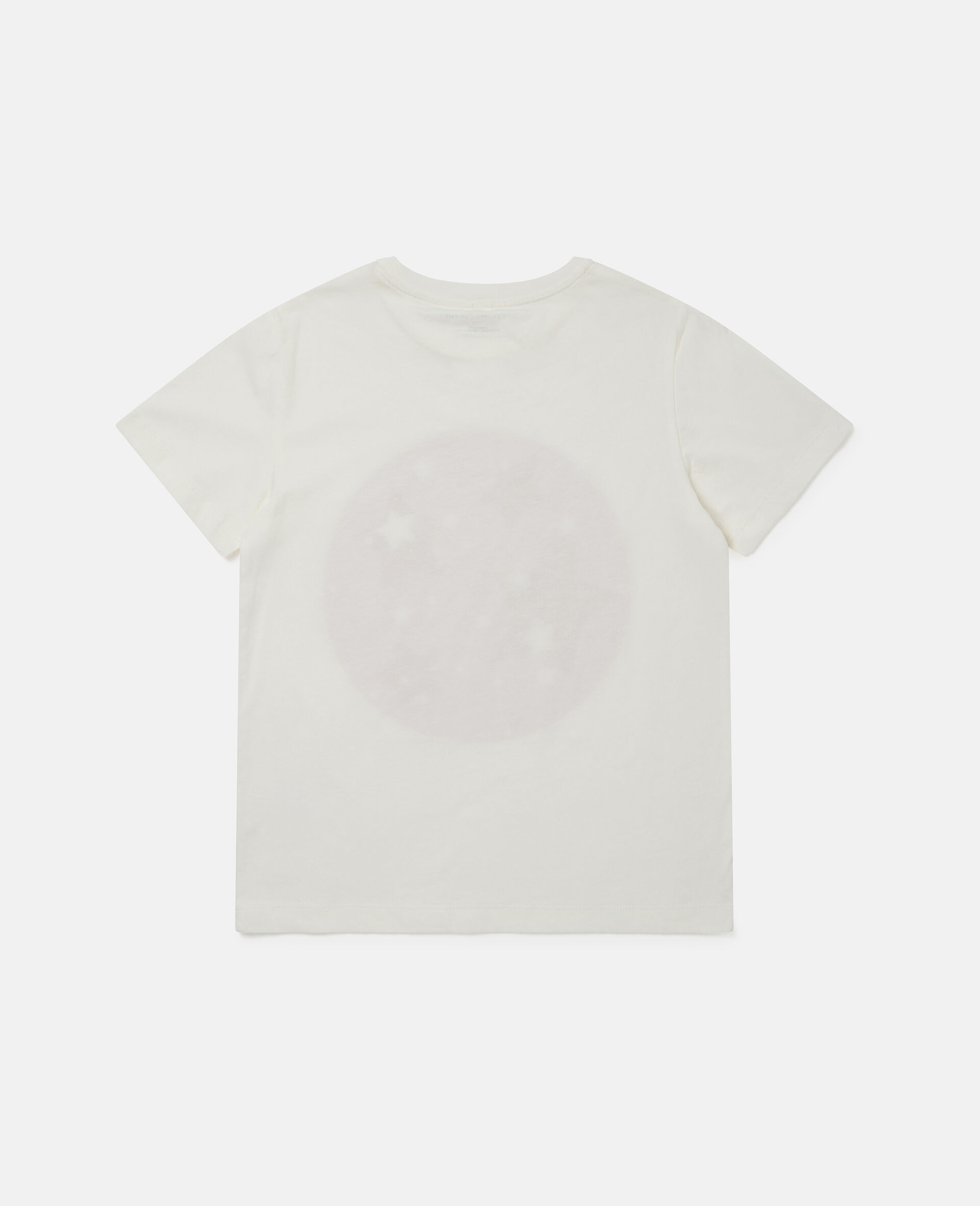 Star Logo Cotton T-Shirt-White-large image number 2