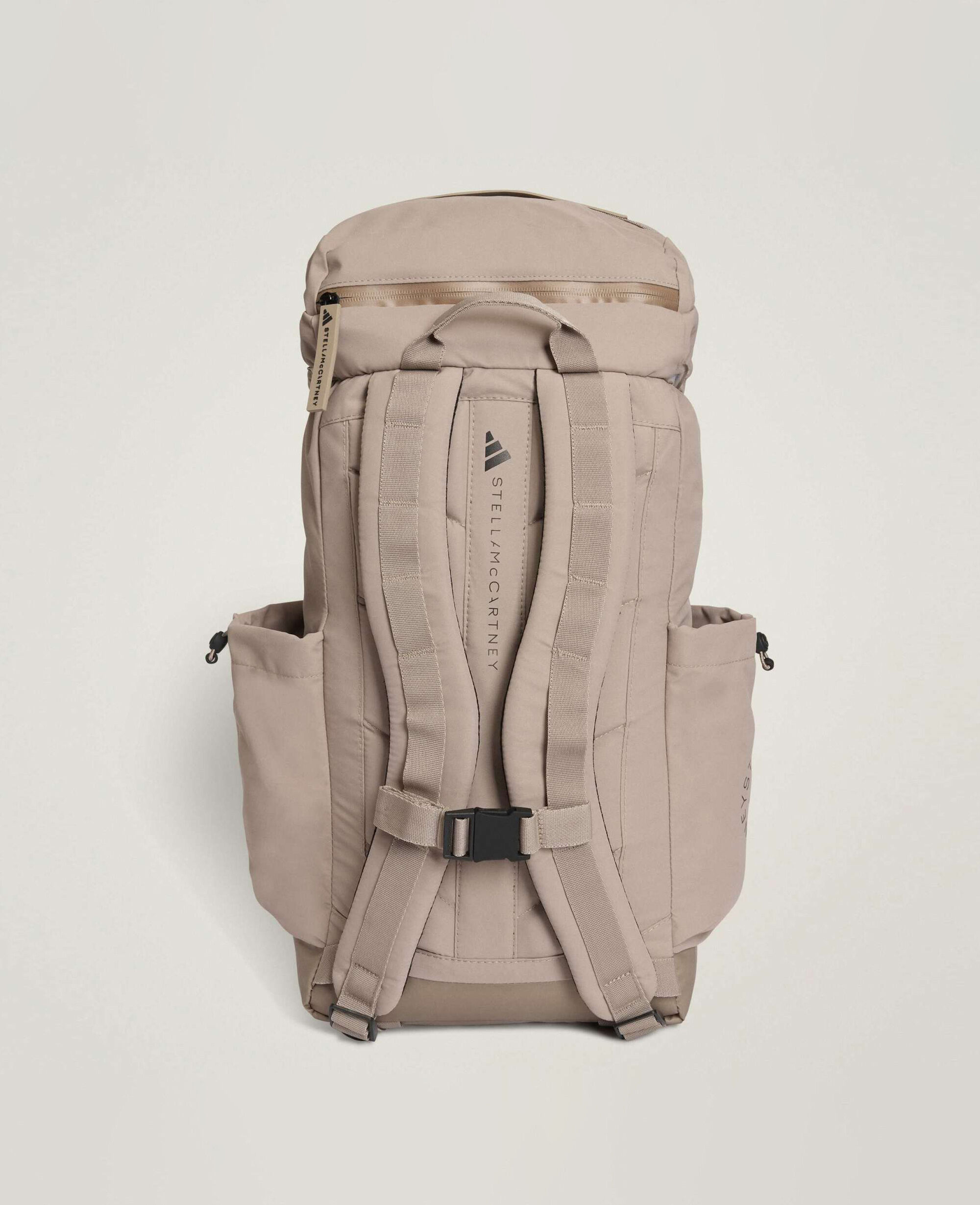 Women Chalky Brown Logo Hiking Backpack | Stella McCartney US Women Chalky Brown Logo Hiking Backpack | Stella McCartney US