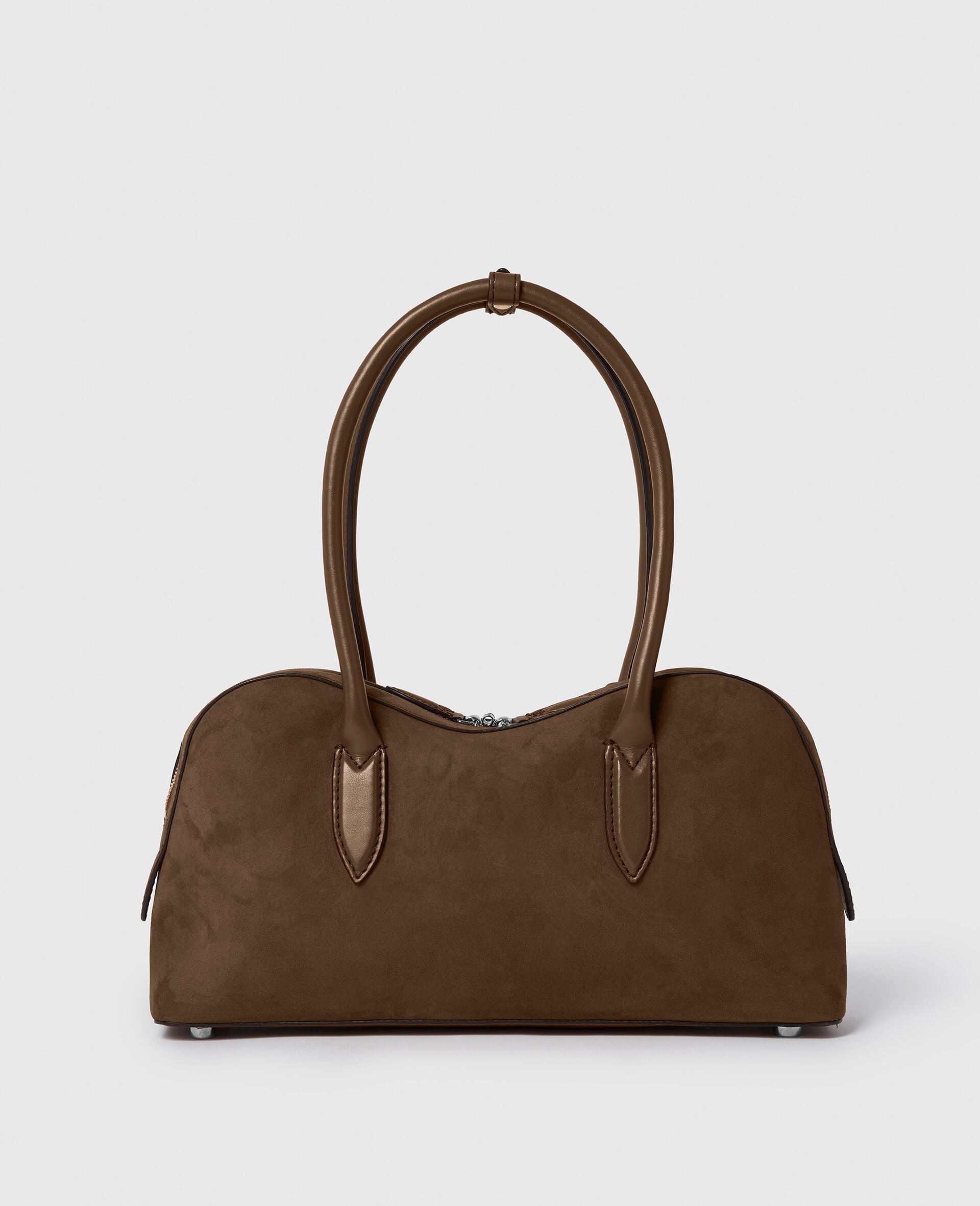 Ryder Suede Shoulder Bag-Brown-large image number 2