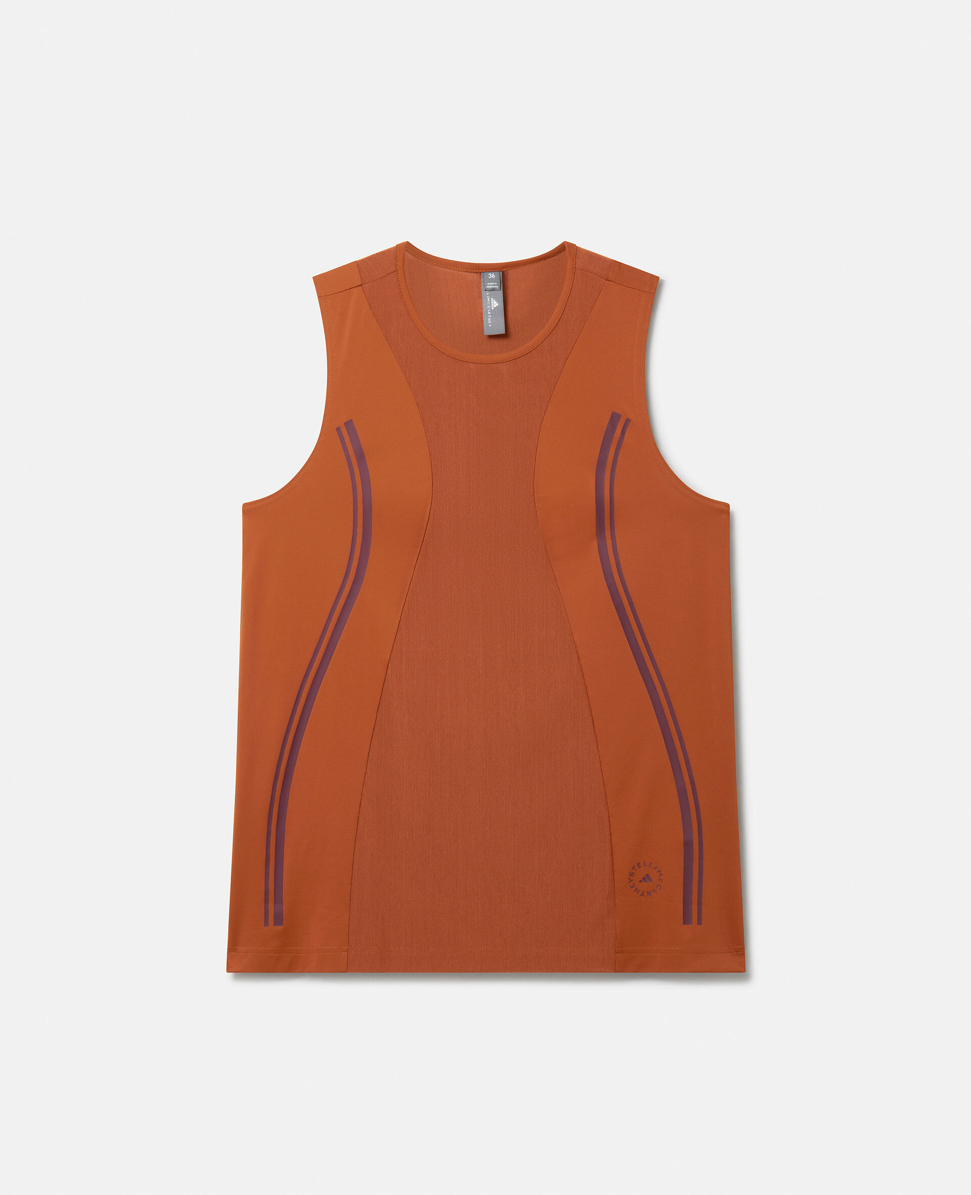 TruePace Running Tank Top-Brown-large image number 0