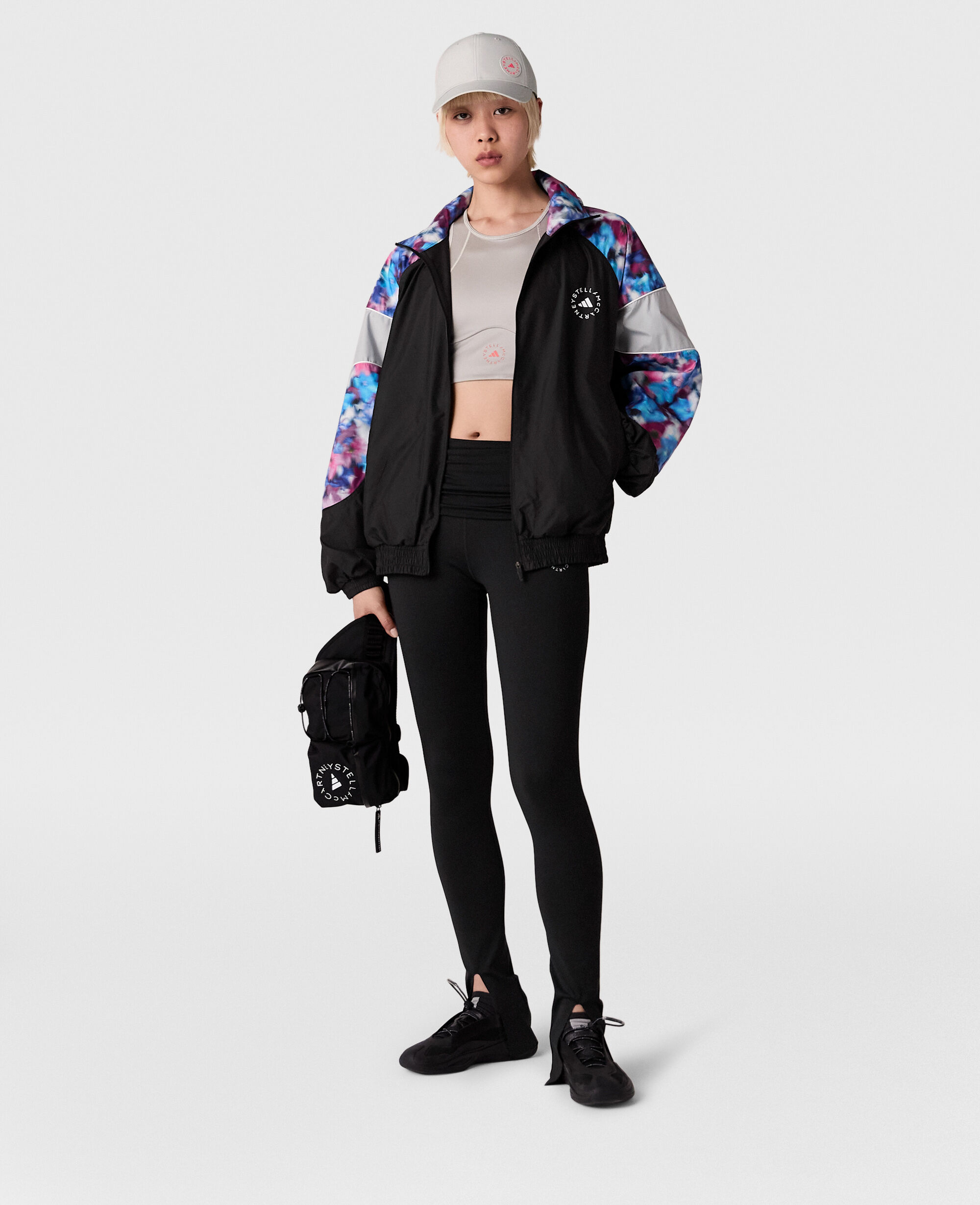 adidas Stella McCartney ヨガウェアセット adidas by Stella McCartney スポーツウェア クロップドパーカー