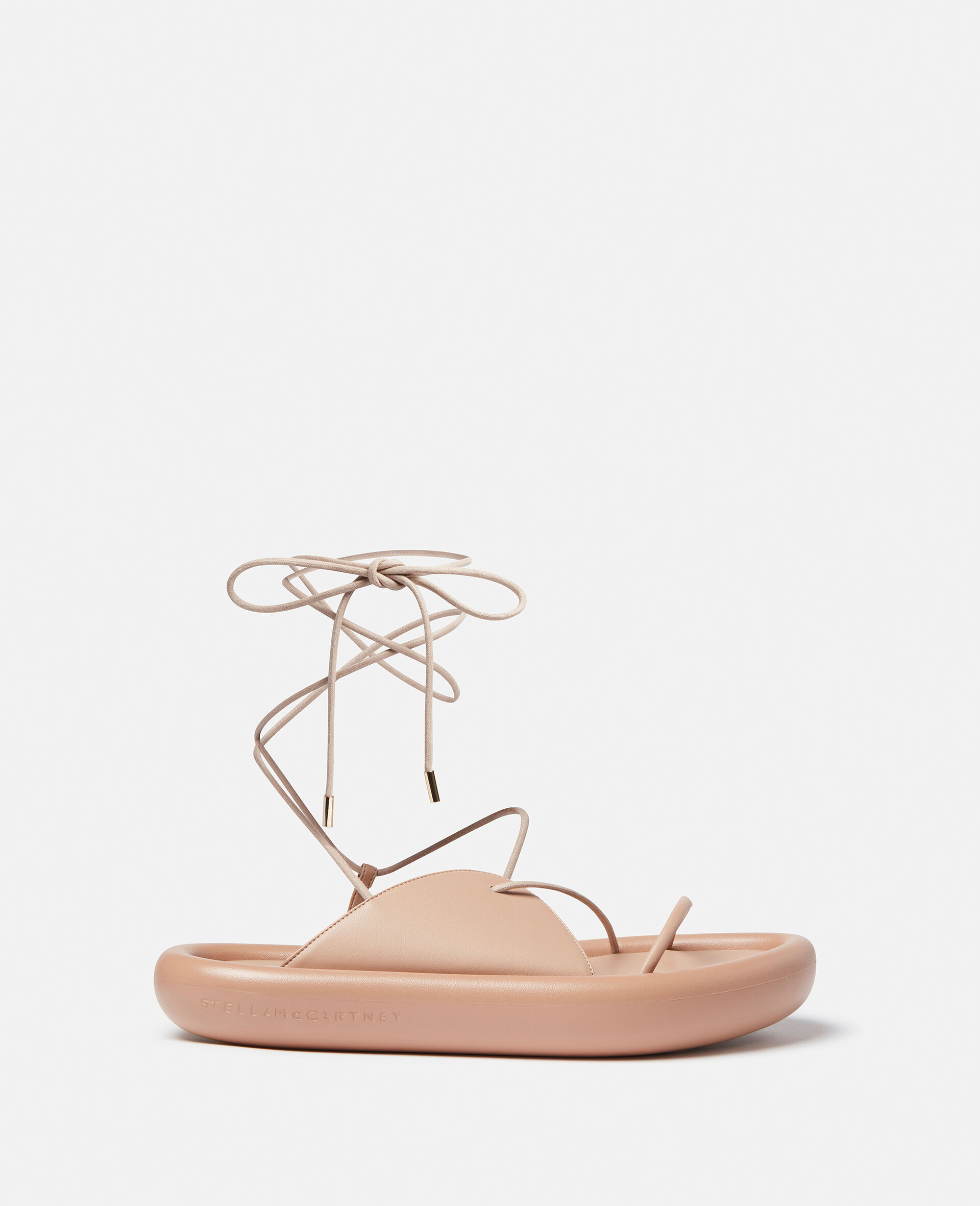 Air Slide Lace-Up Sandals-Beige-large image number 0