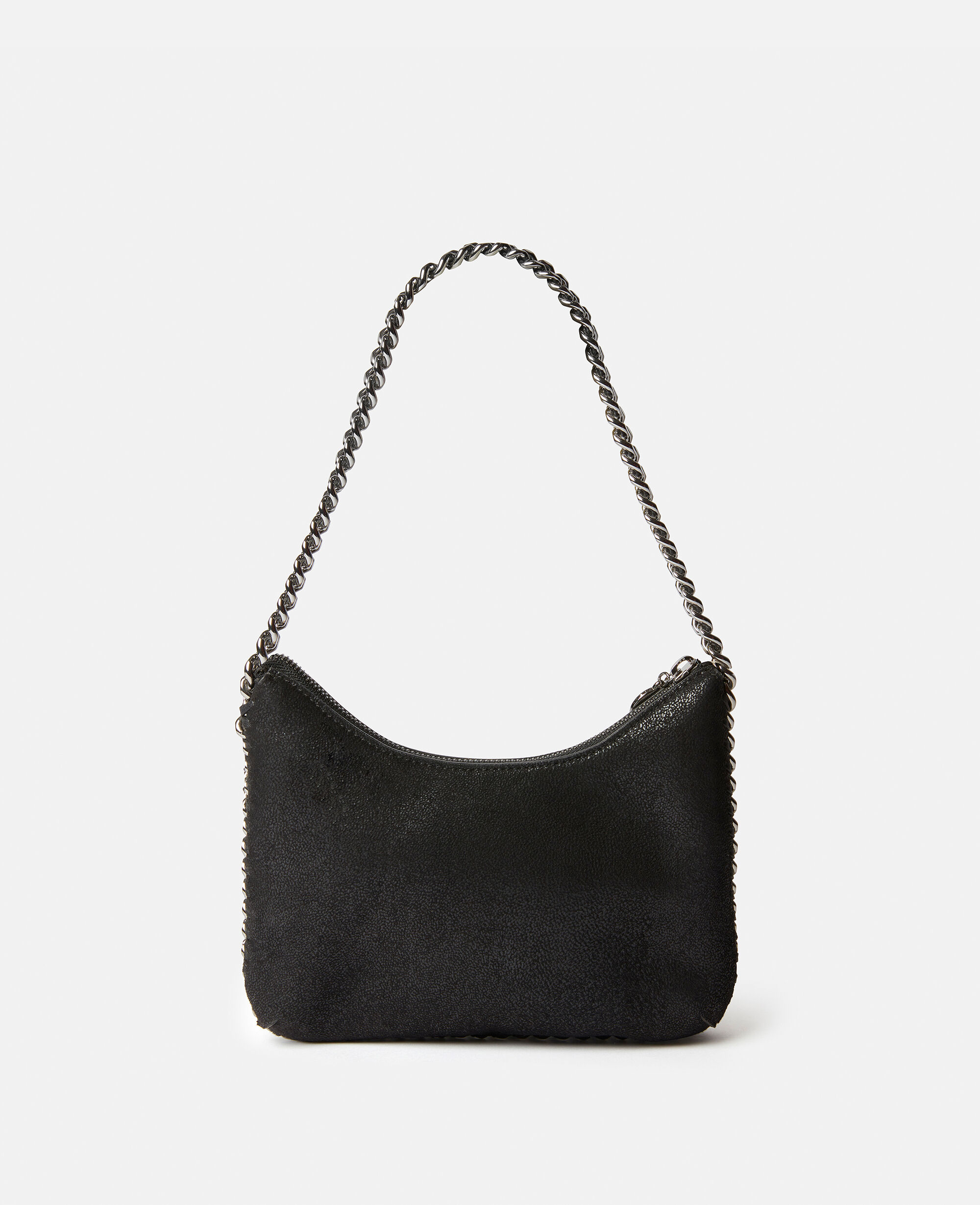 Women Black Falabella Zip Mini Shoulder Bag | Stella McCartney US