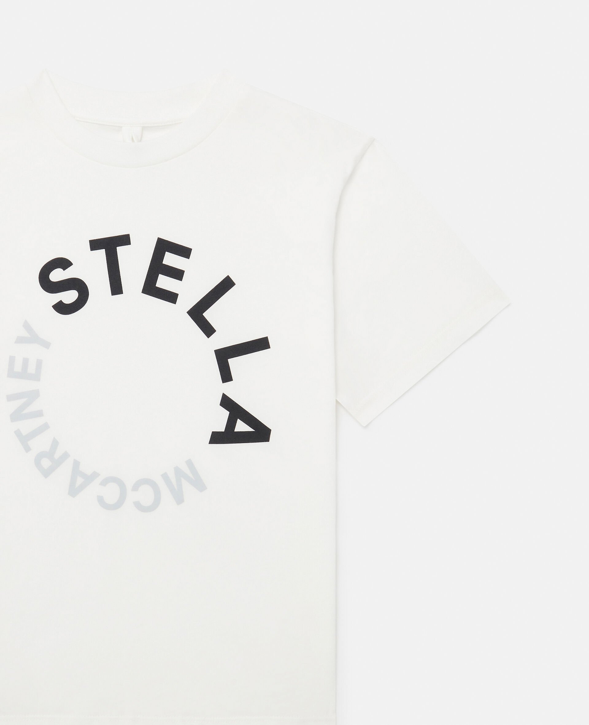 ロゴ グラフィック Tシャツ-ホワイト-large image number 1