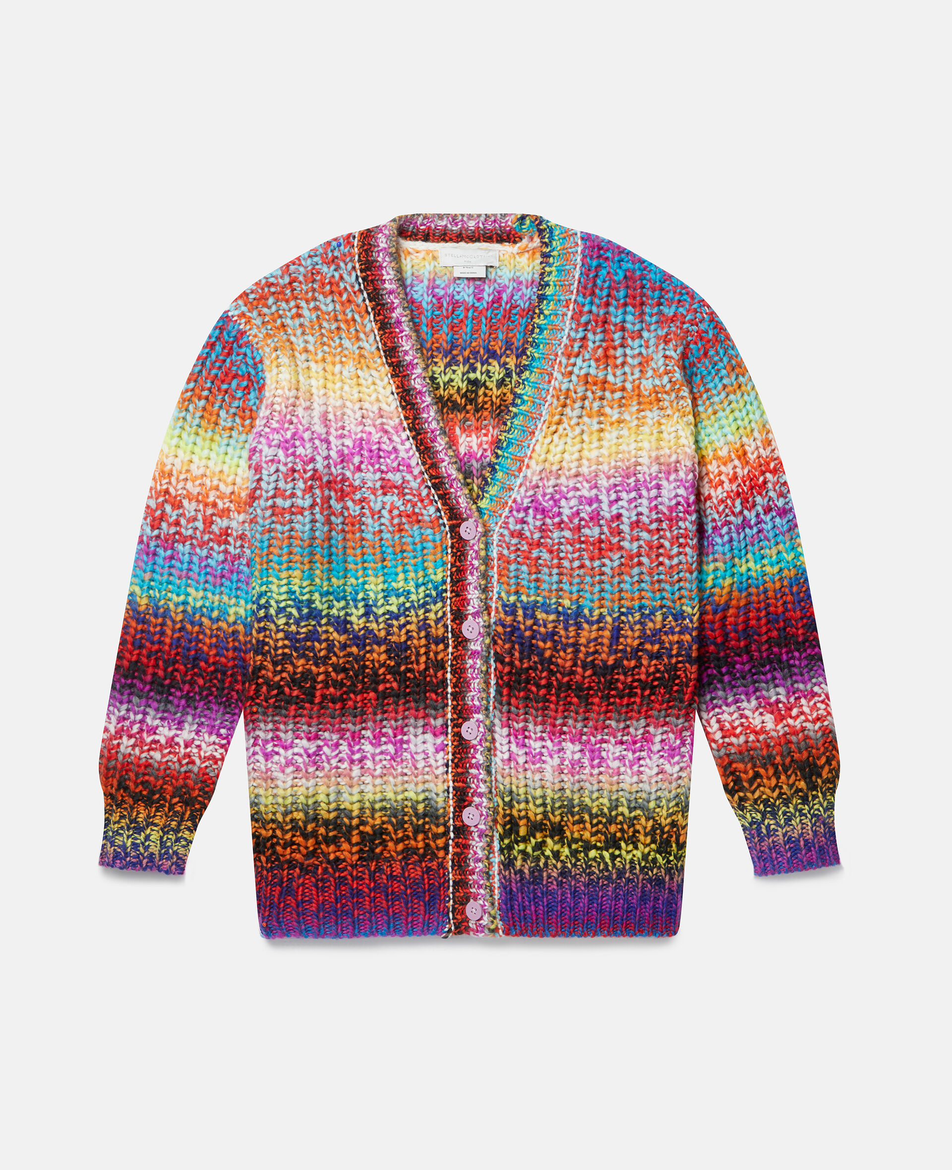 Strickjacke mit Regenbogenstreifen in Mehrfarbig für Women | Stella ...