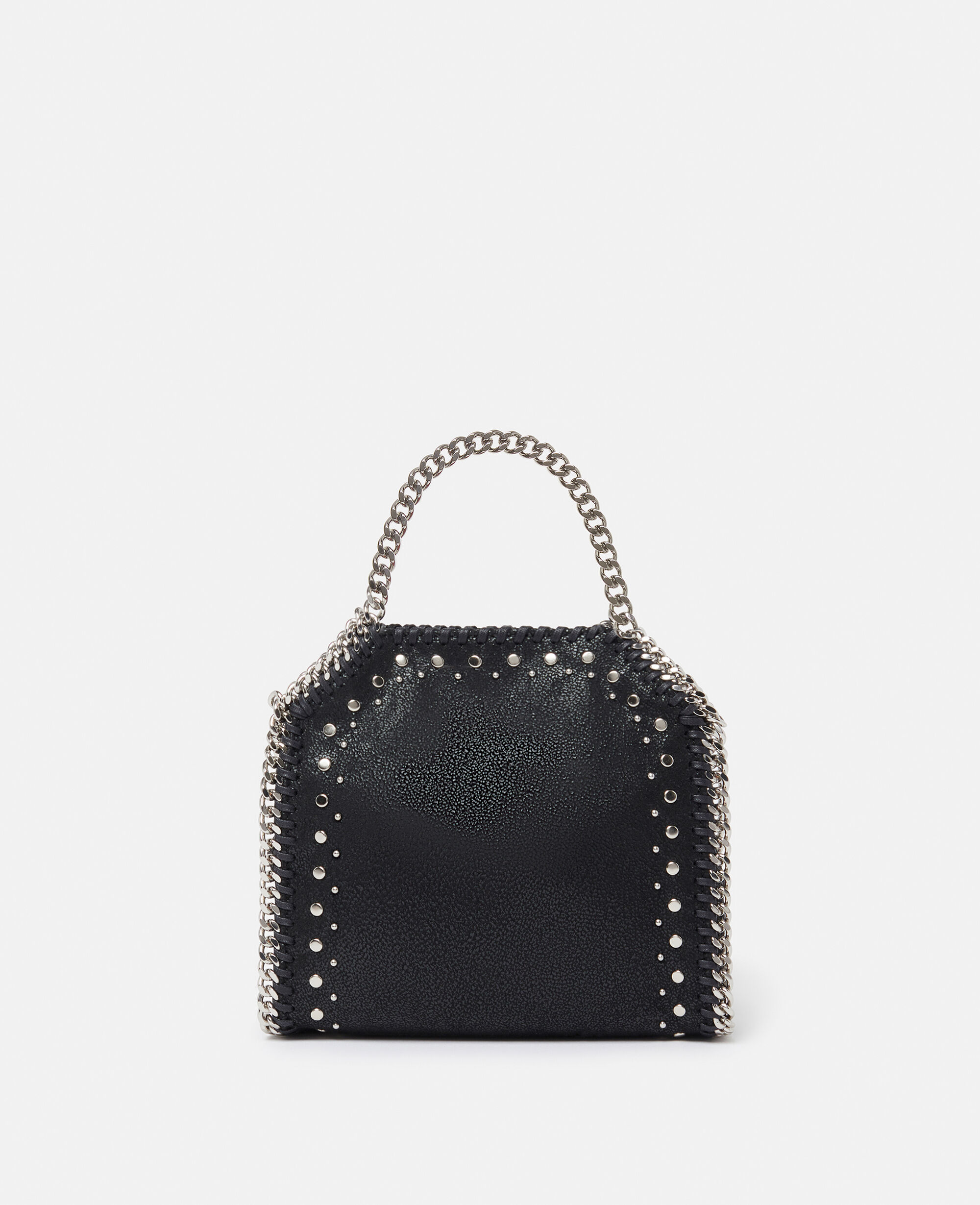 Women ピッチブラック ファラベラ スタッズ タイニー トートバッグ | Stella McCartney JP