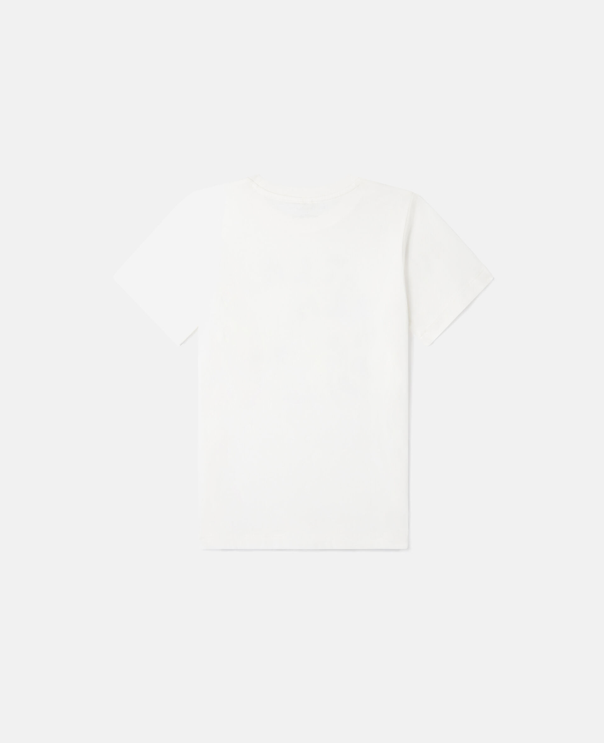 Stella Woodland Lettering Crewneck T-Shirt-White-large Stella Woodland Lettering Crewneck T-Shirt-White-large image number 2