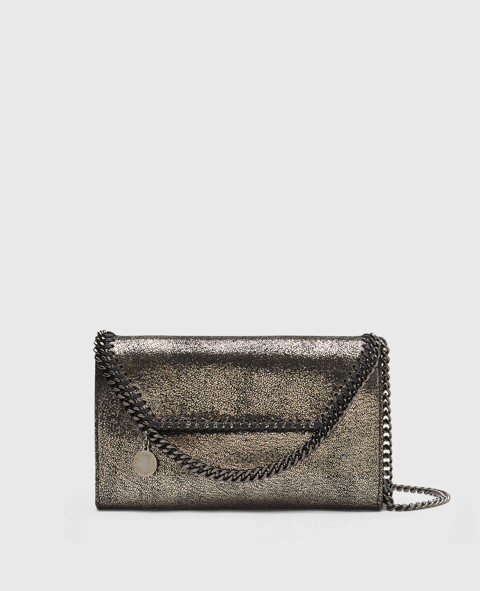 Falabella Wallet Crossbody Bag-Grey-medium