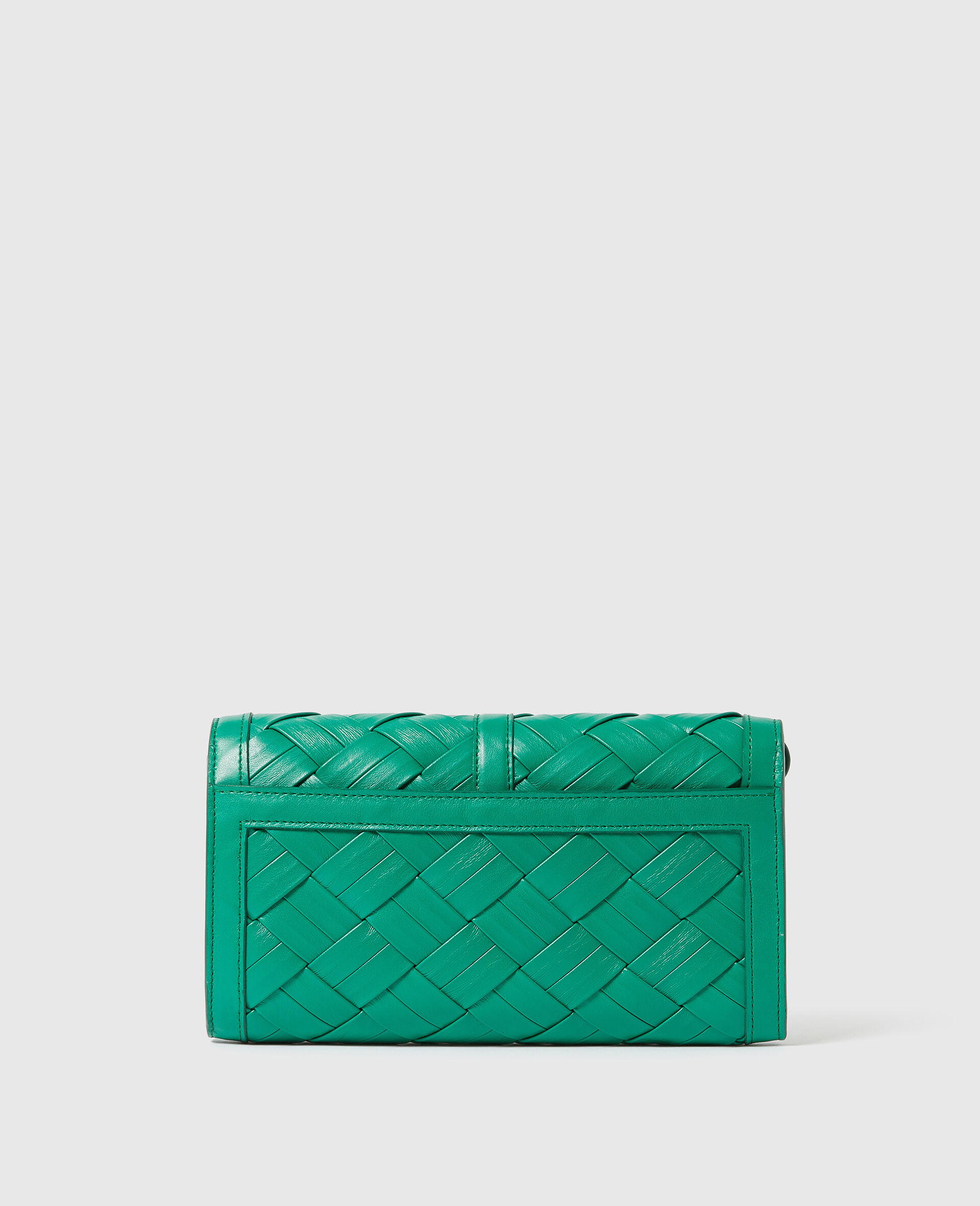 Ryder Woven Wallet with Strap-Green-large image number 2