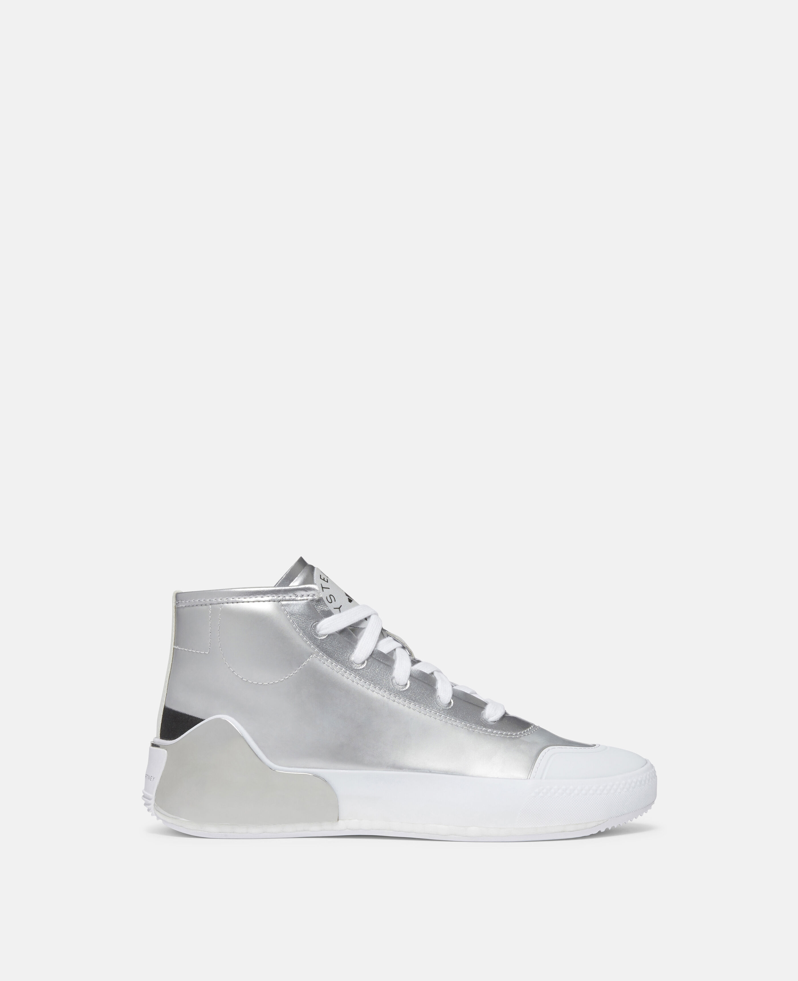 Stella mccartney discount sneakers silver