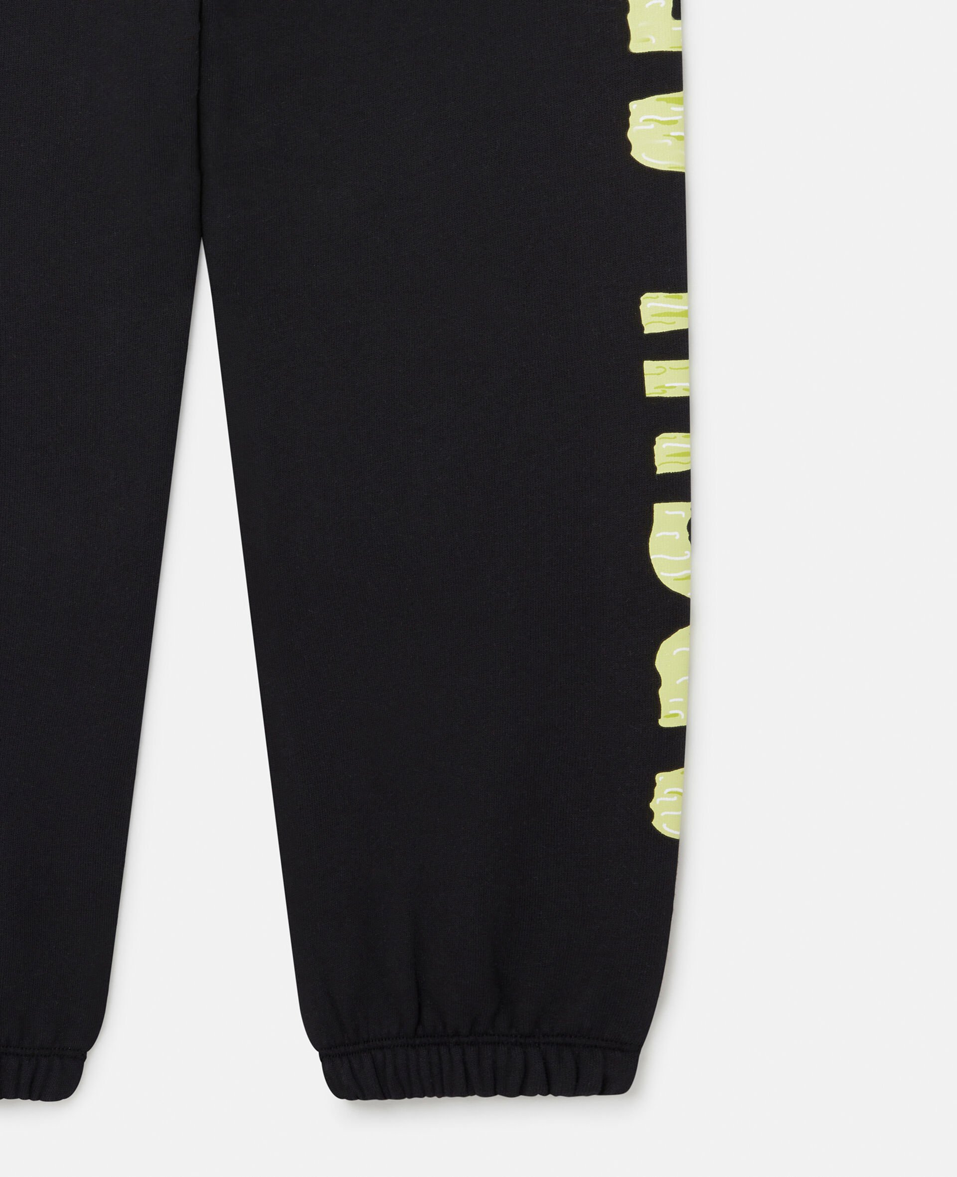 Frankenstein Graphic Joggers -Black-large image number 3