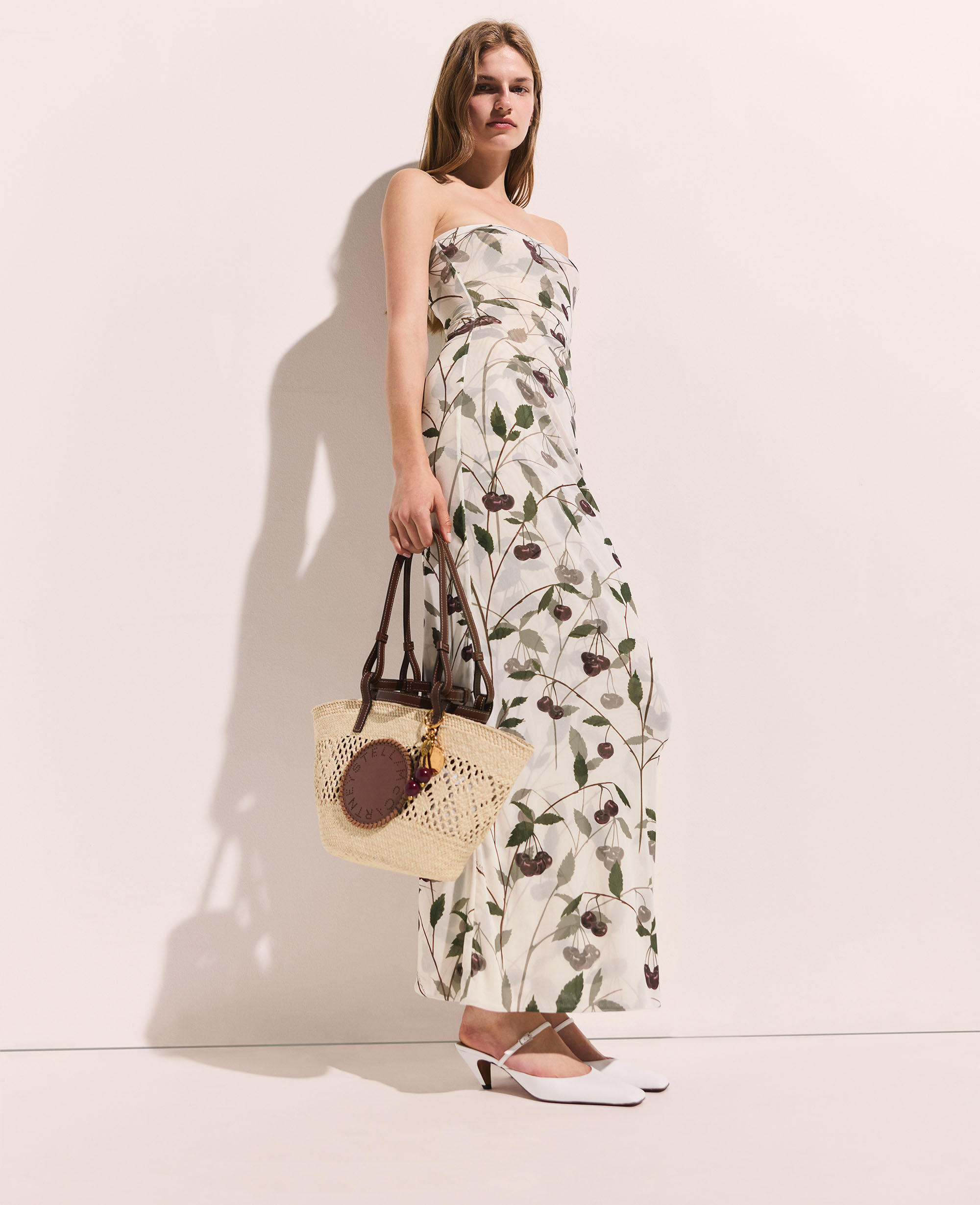 Women レッド ビスチェ トップ シャーリング ラップミニドレス
