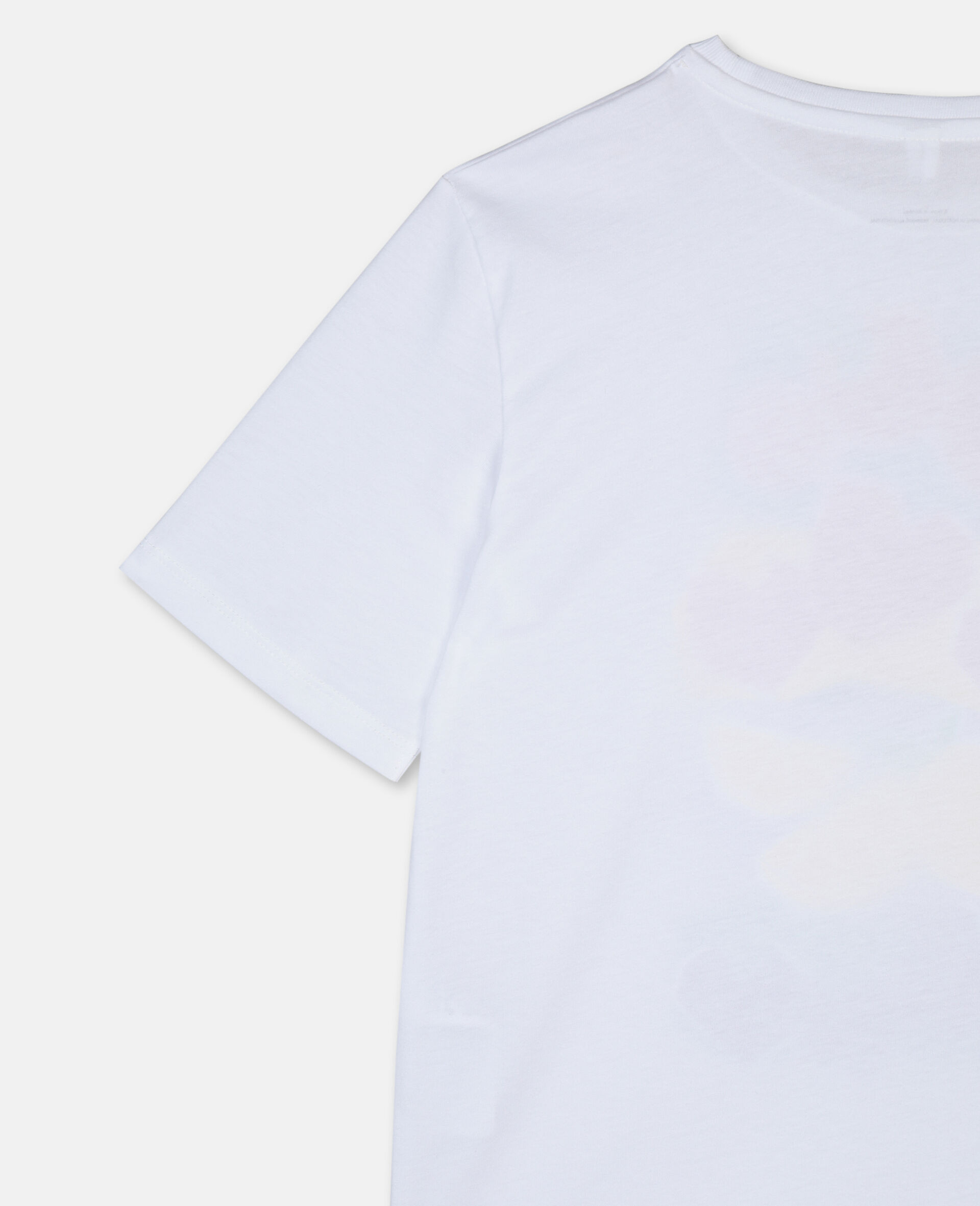 T-shirt oversize en coton à motif fruits-Rose-large image number 3
