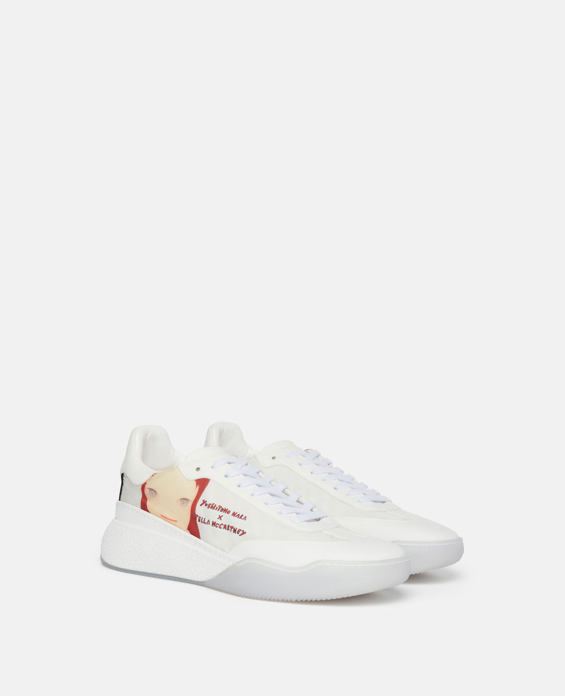 Loop Twins I Print Trainers – Mens'-White-large image number 3