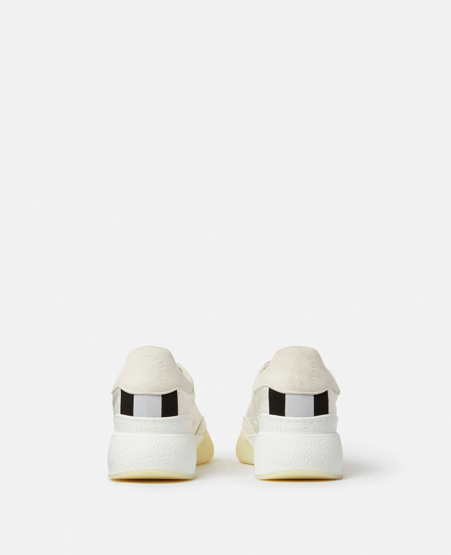 Loop Lace-up Sneakers-White-large image number 2