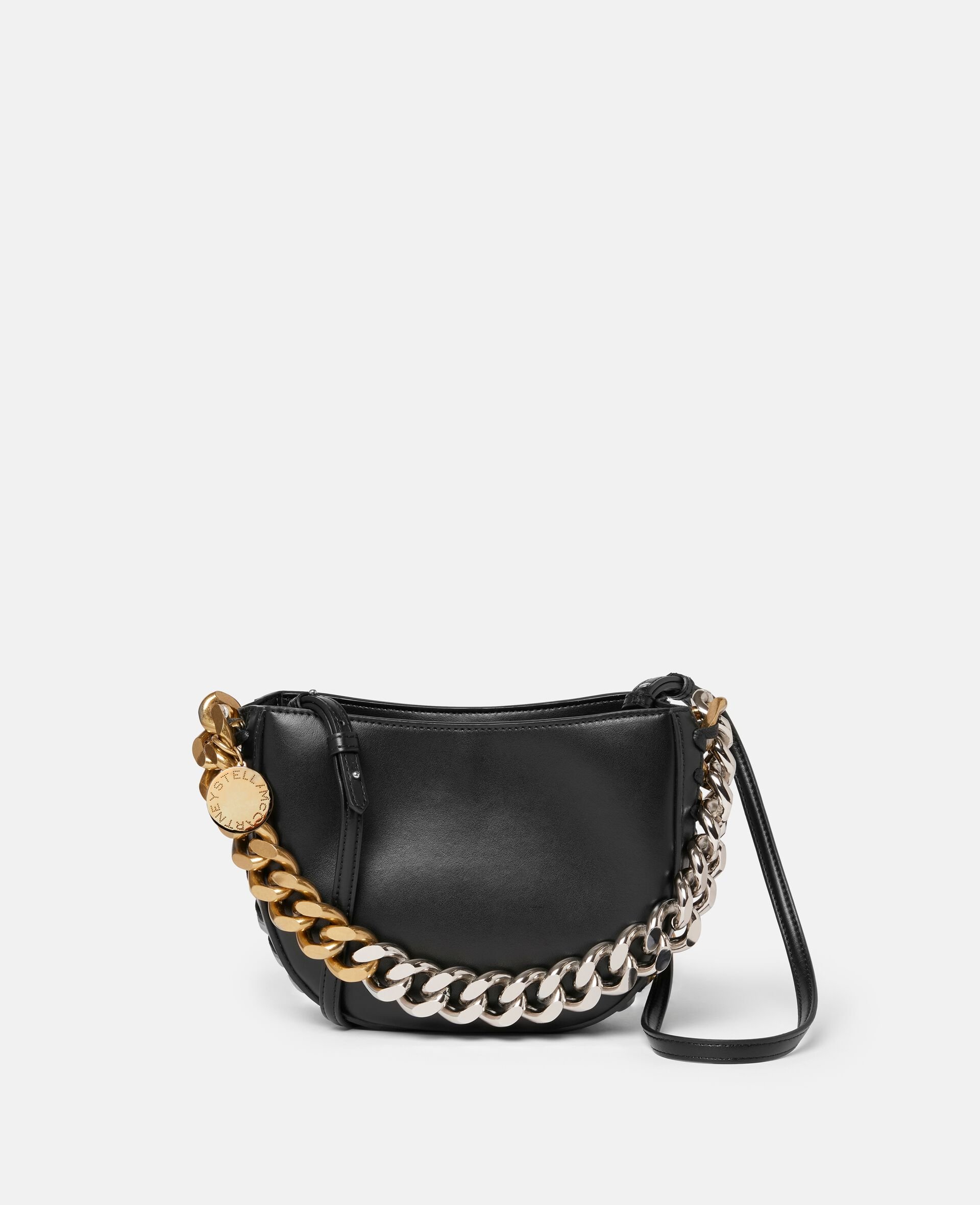 Frayme Small Shoulder Bag-Black-medium