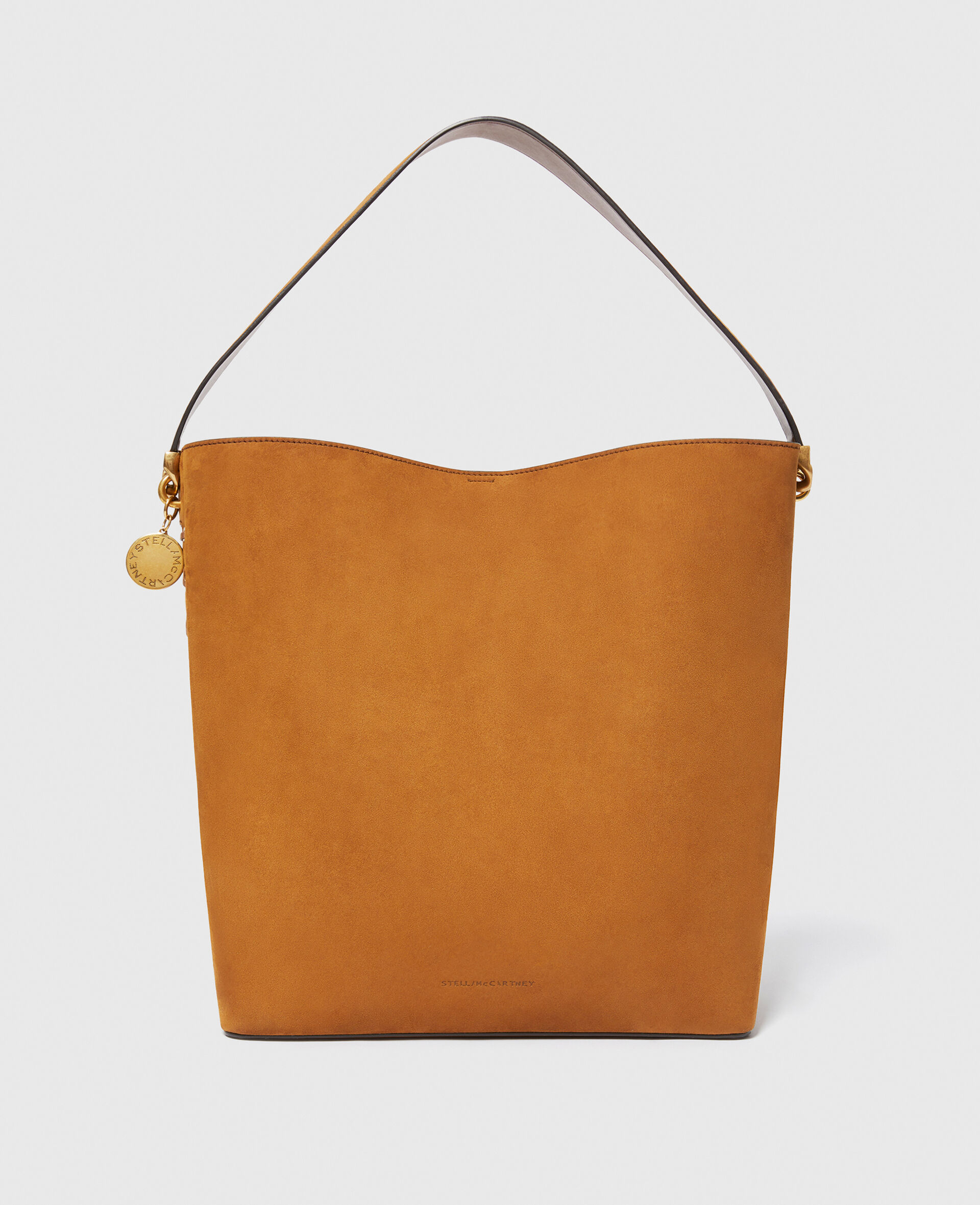 Frayme Whipstitch Tote Bag-Brown-medium