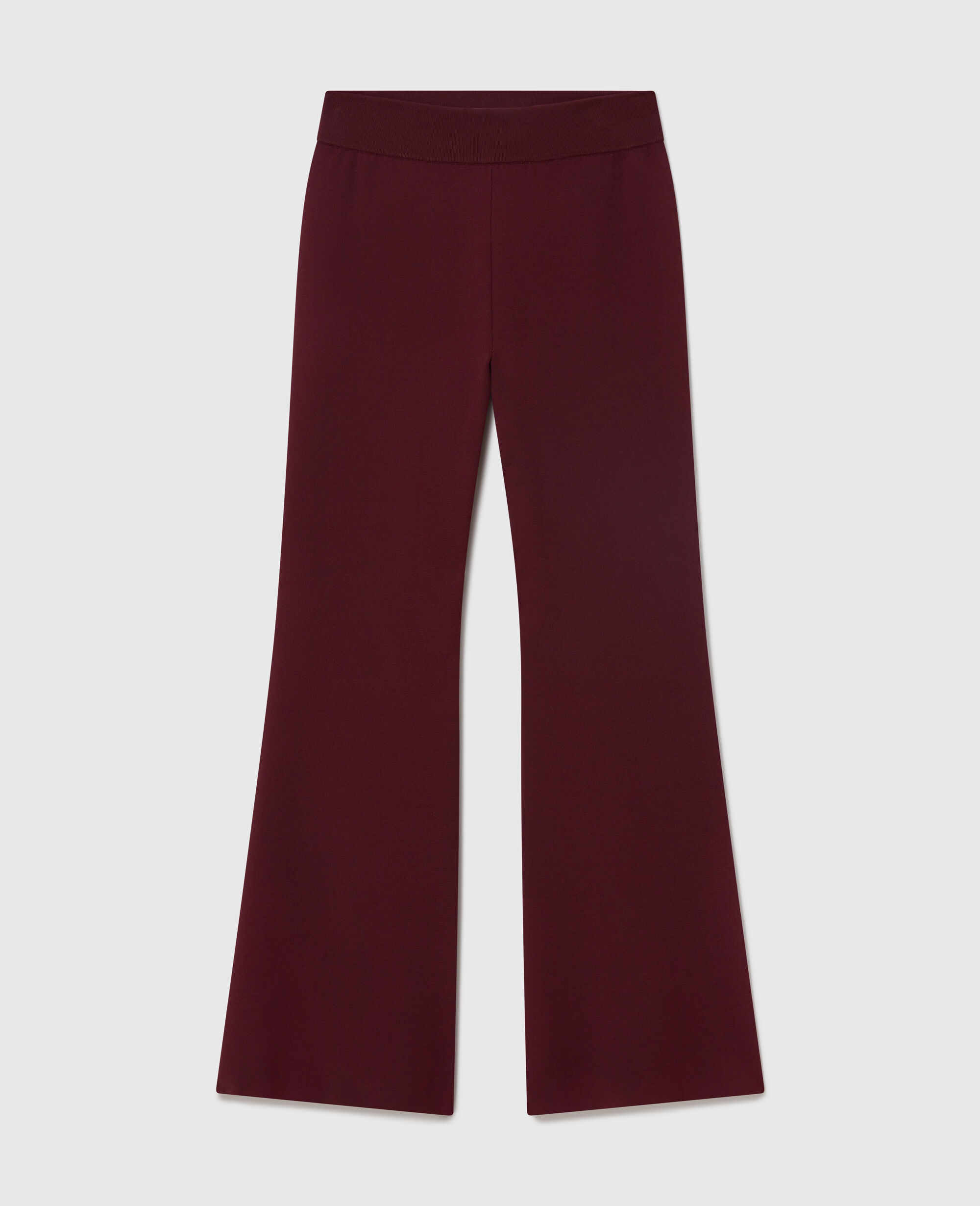 ステラマッカートニー 18SS ラッフルデザインシルクワイドパンツ