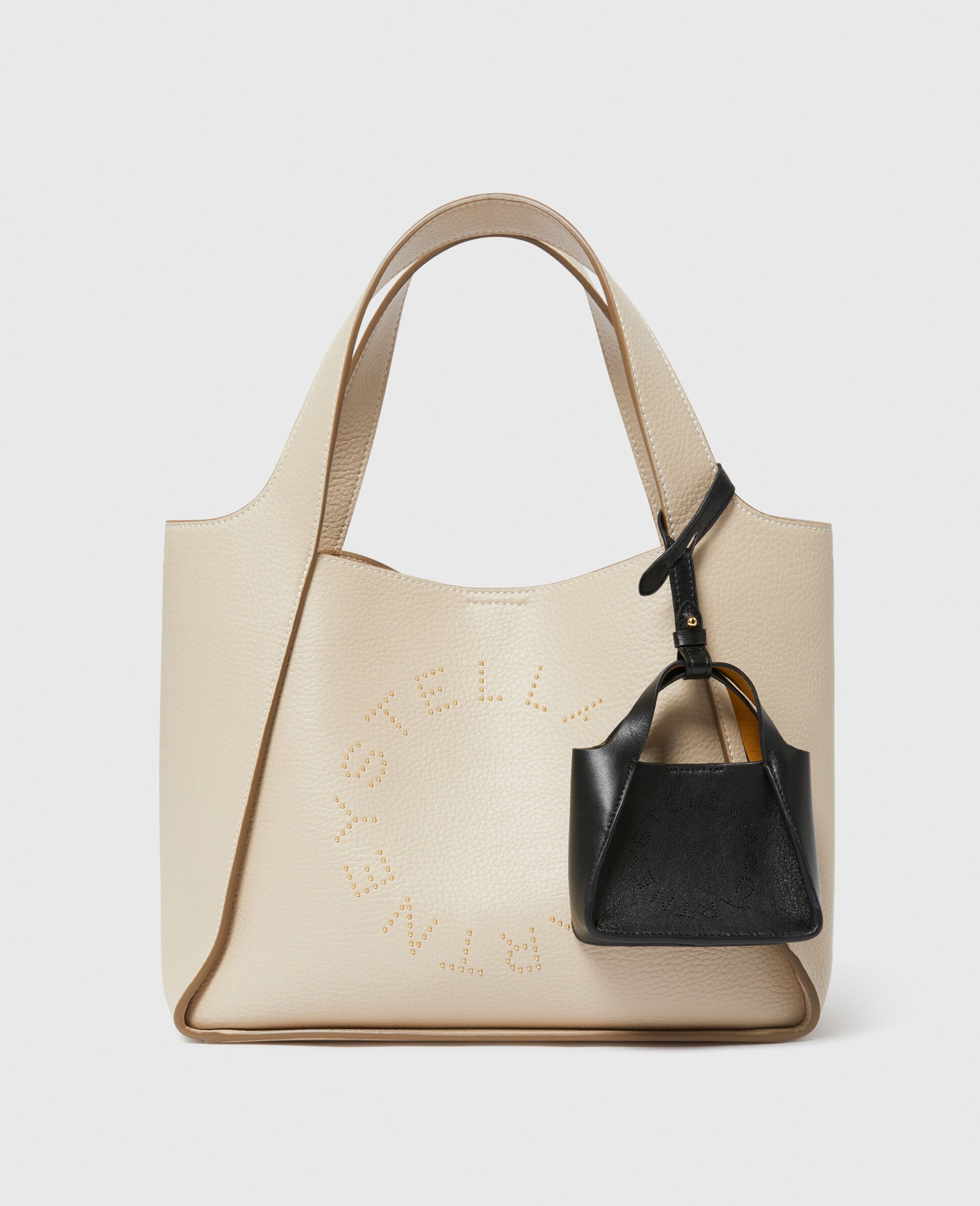 Logo Tote AirPods耳机盒钥匙环 -黑色-large image number 3