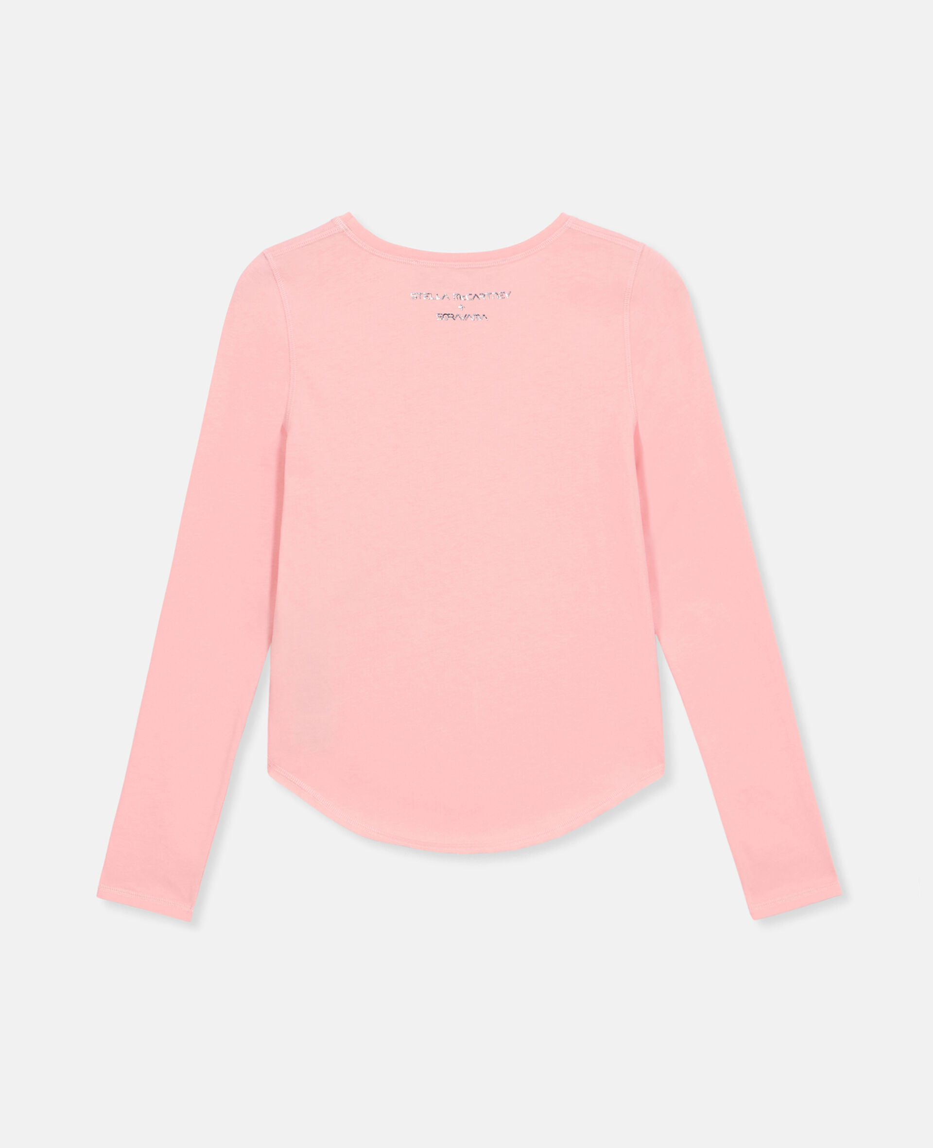 Sexy Robot Oversized Organic Cotton T-Shirt-Pink-large image number 1