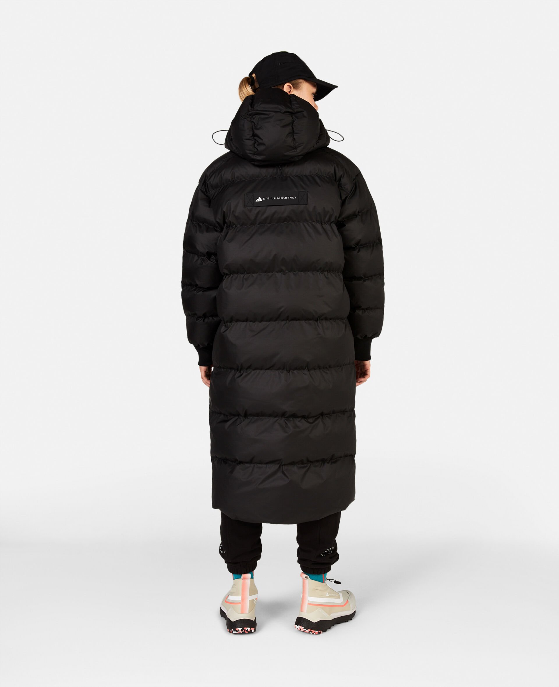 TrueNature长款加垫外套-黑色-large image number 2