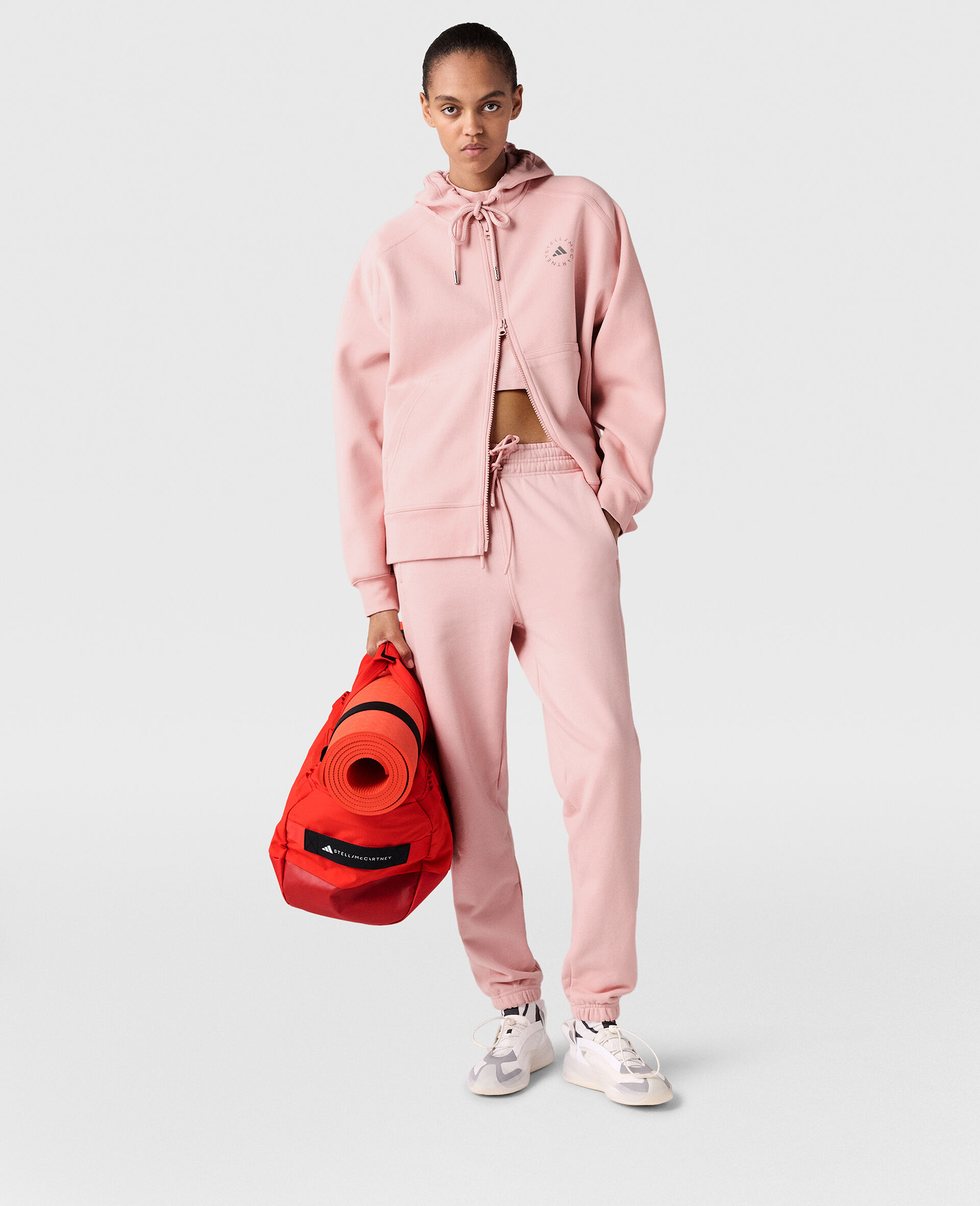 TrueLife Logo Joggers-Pink-model