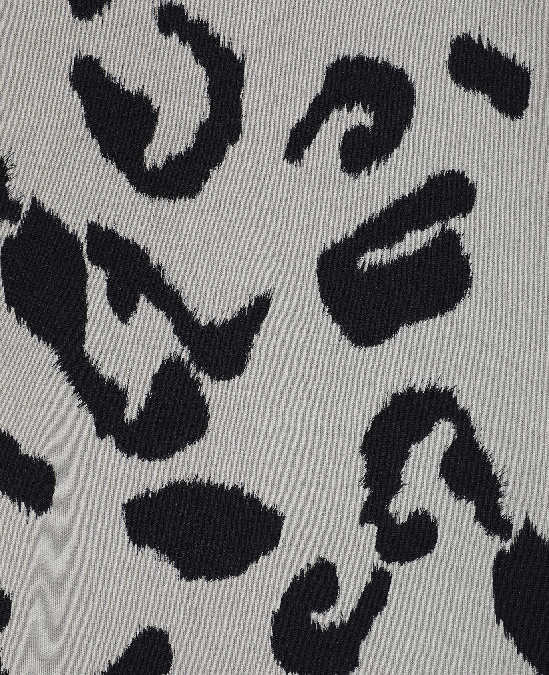 Leopard Cotton Fleece Sweatshirt -Multicolour-large image number 1