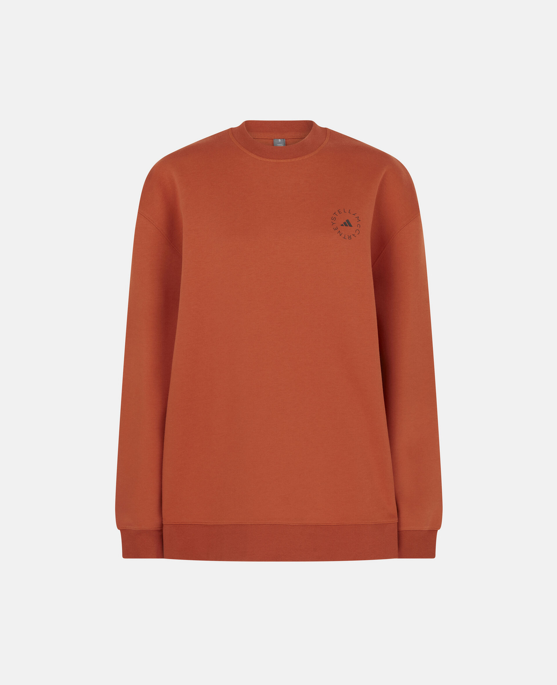 Burnt Brick Training Sweatshirt-Orange-large image number 0