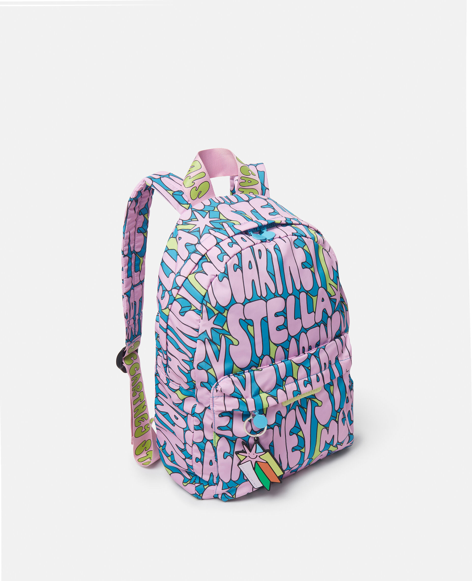 Stella Print Backpack-Multicolour-large image number 1