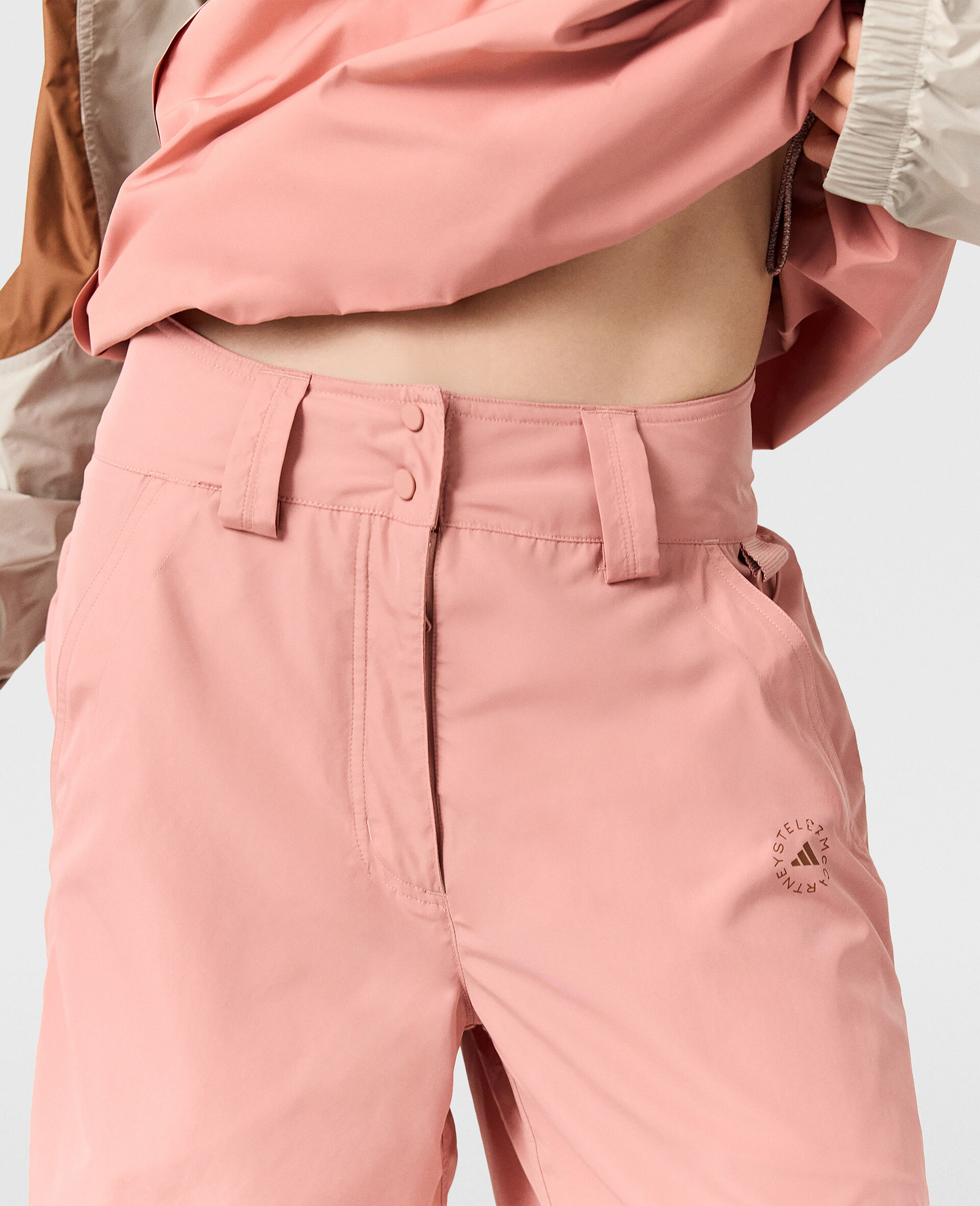 Logo Woven Trackpants-Pink-large image number 3